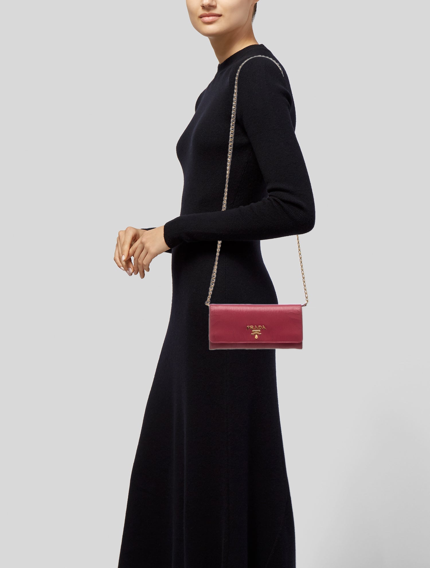 Prada Leather Shoulder Bag