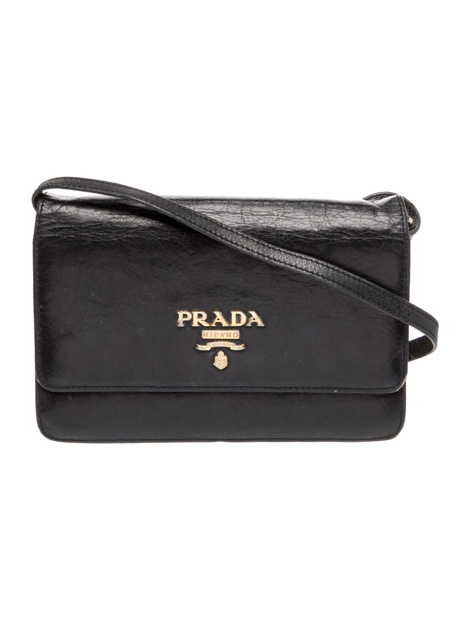 Prada Saffiano Lux Leather Metal Small