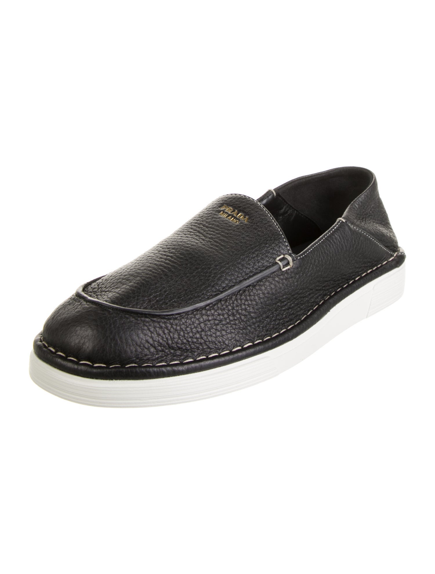 Prada Leather Loafers