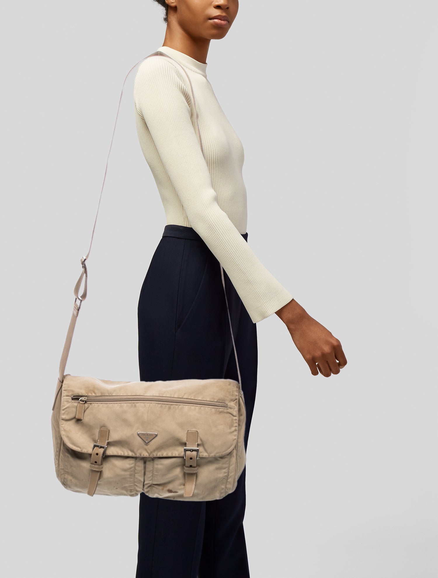 Prada Tessuto Messenger Bag