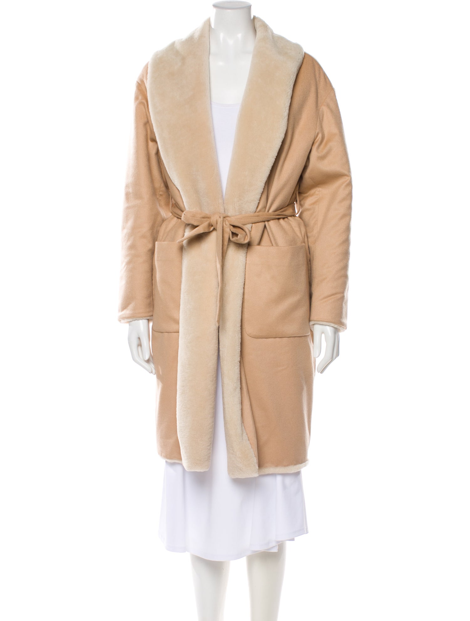 Prada 2022 Cashmere Fur Coat w/ Tags