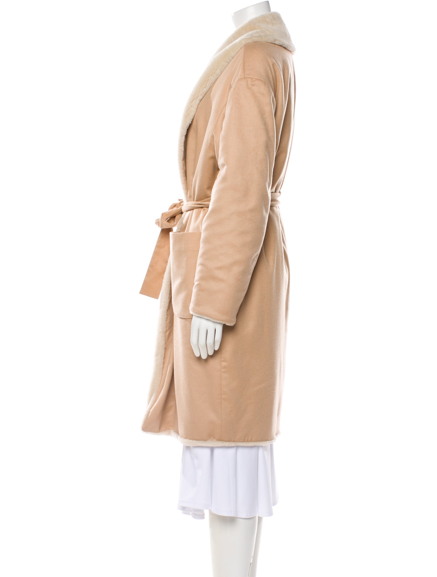 Prada 2022 Cashmere Fur Coat w/ Tags