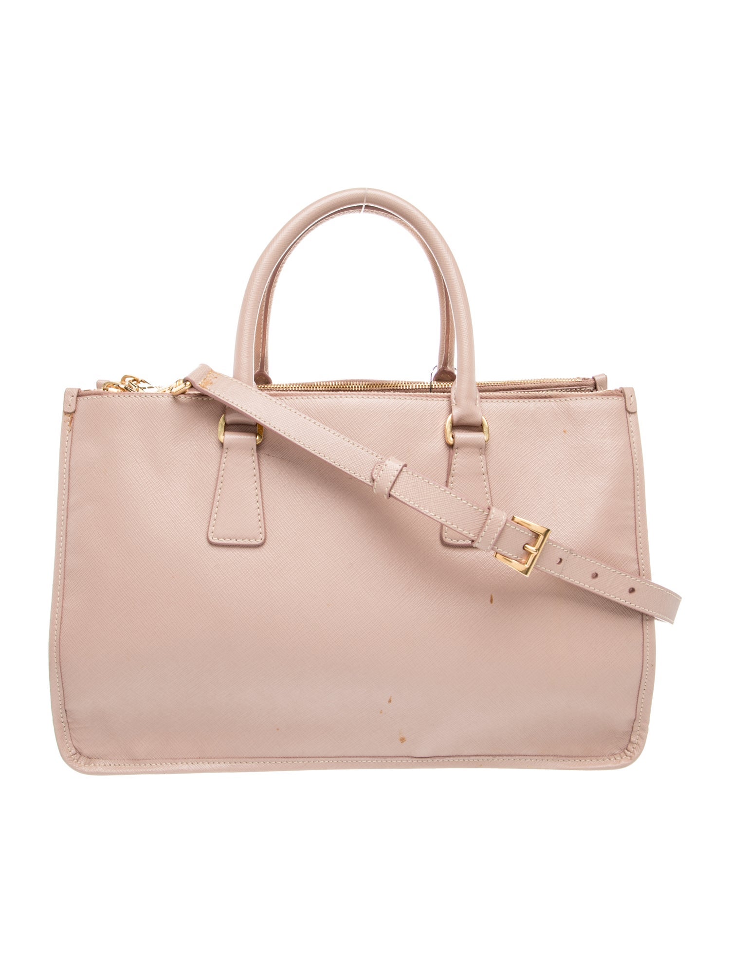 Prada Saffiano Leather Galleria Double Zip Medium