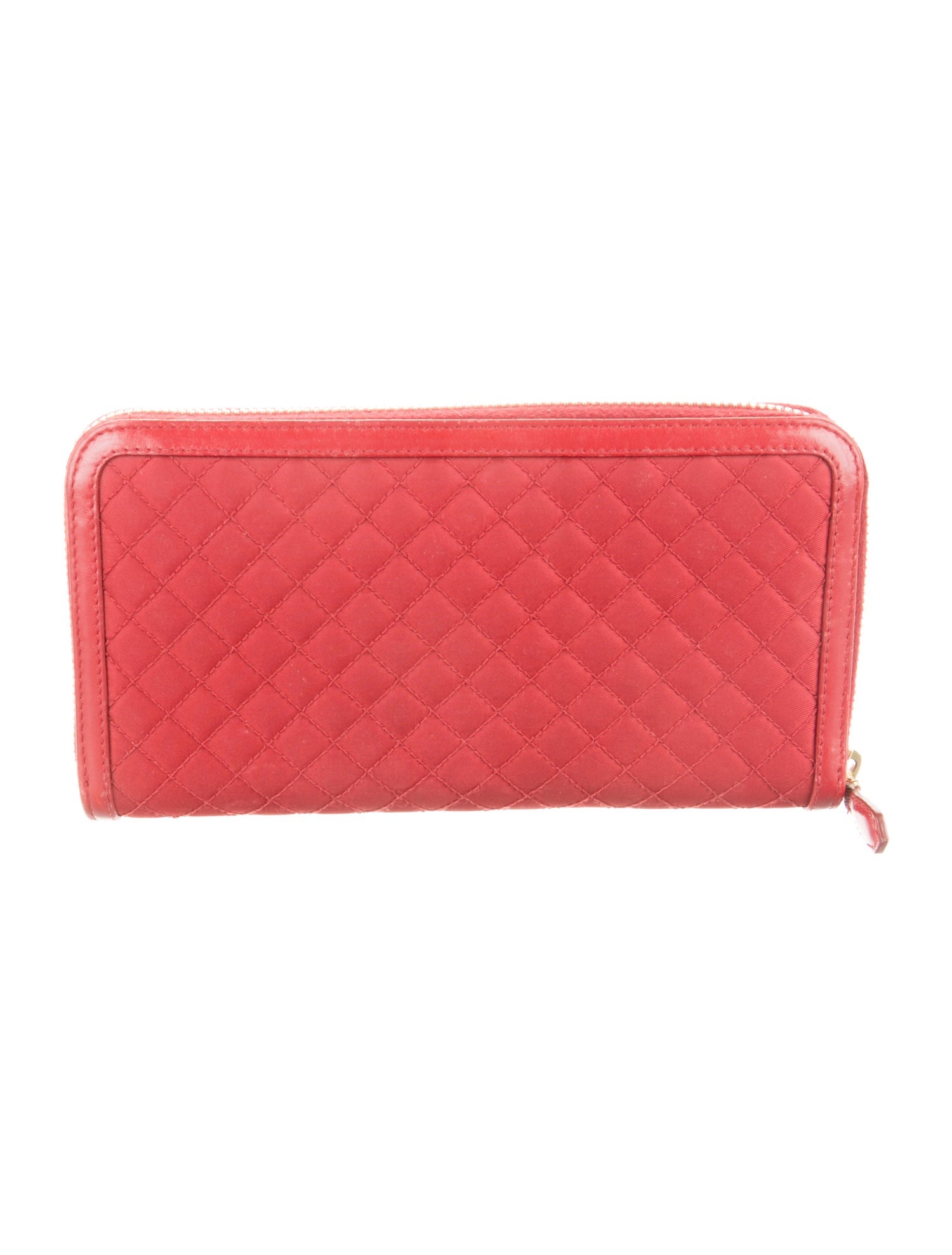 Prada Saffiano Metal Leather Continental Wallet