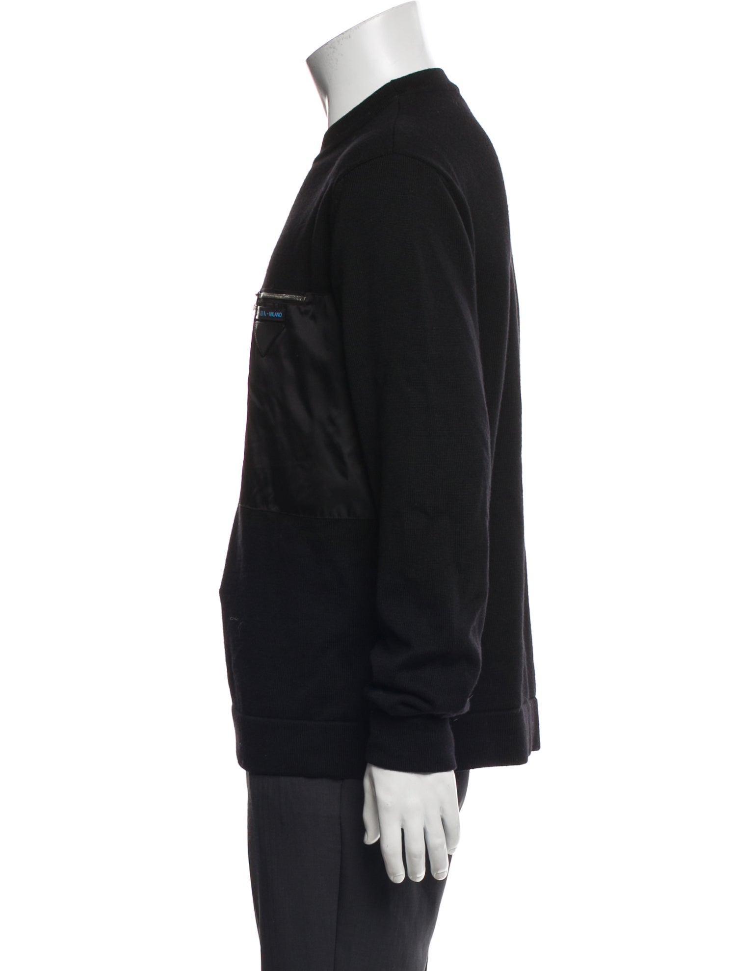 Prada 2018 Signature Logo Pullover