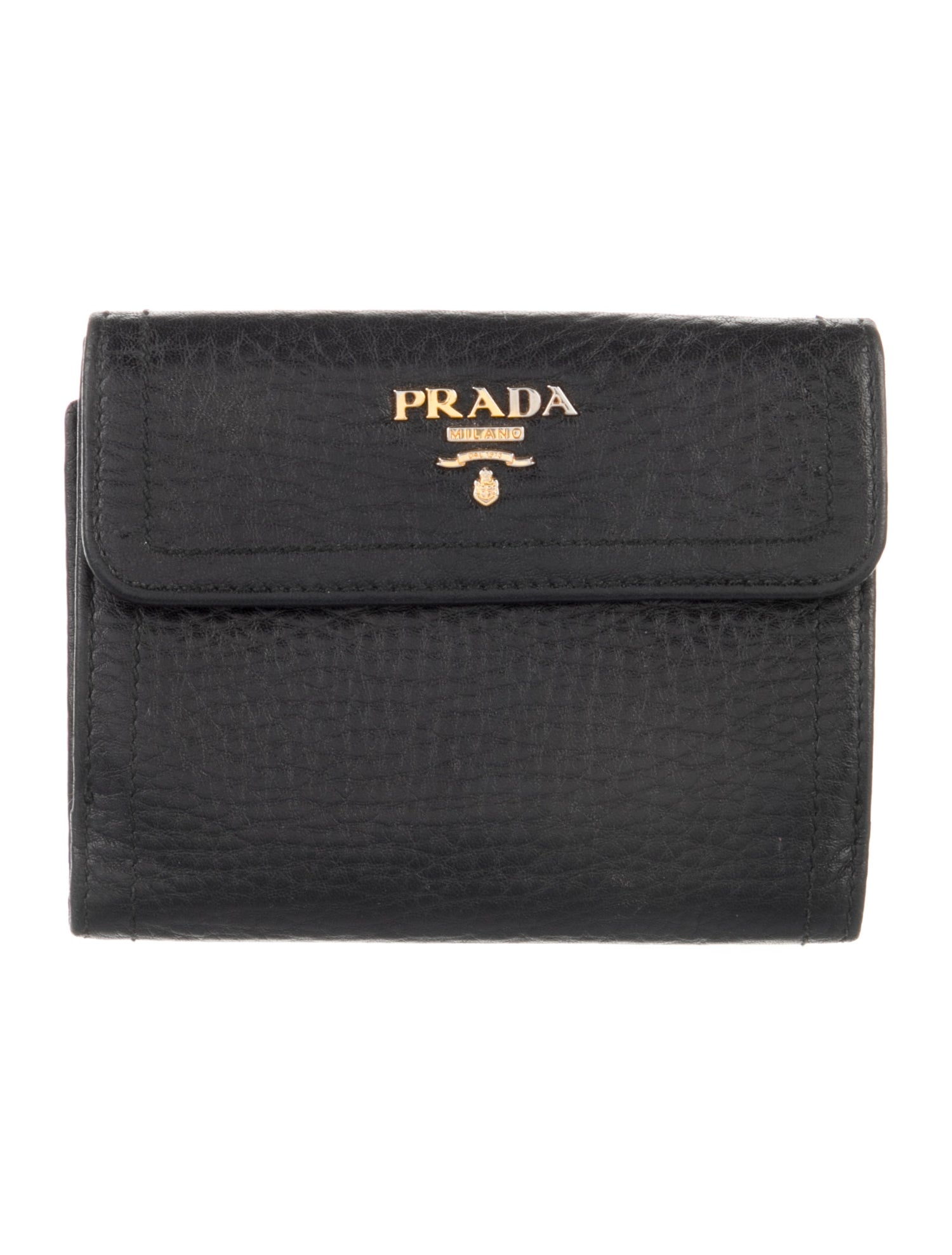 Prada Vitello Daino Leather Wallet