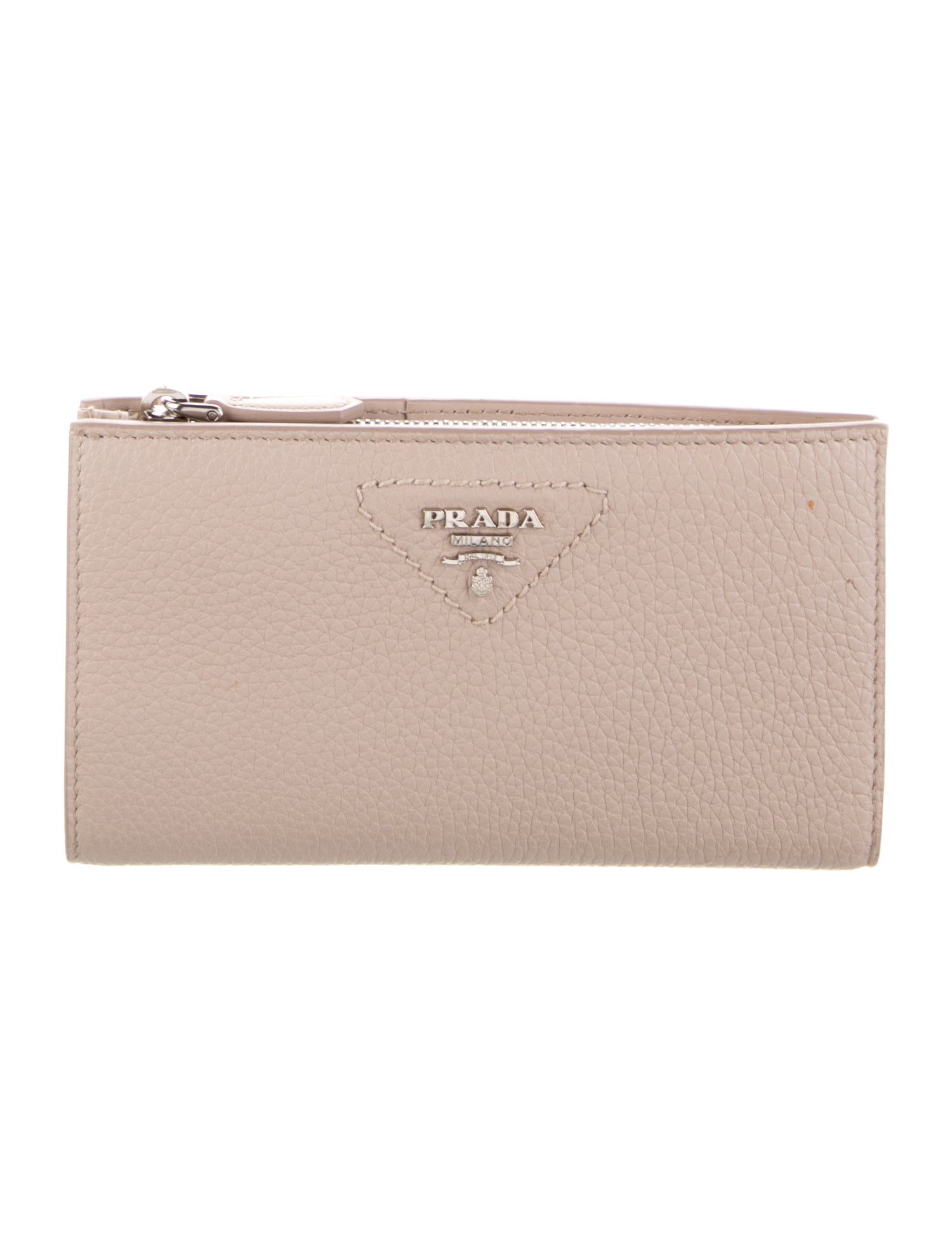 Prada Vitello Daino Leather Wallet