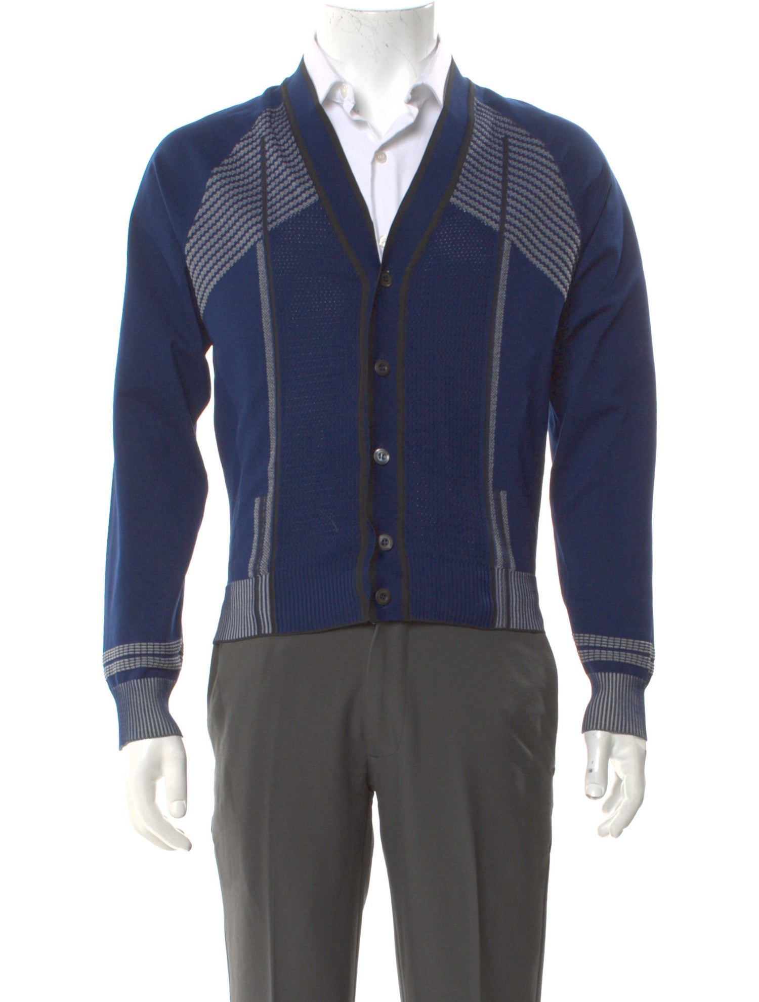 Prada 2018 Striped Cardigan