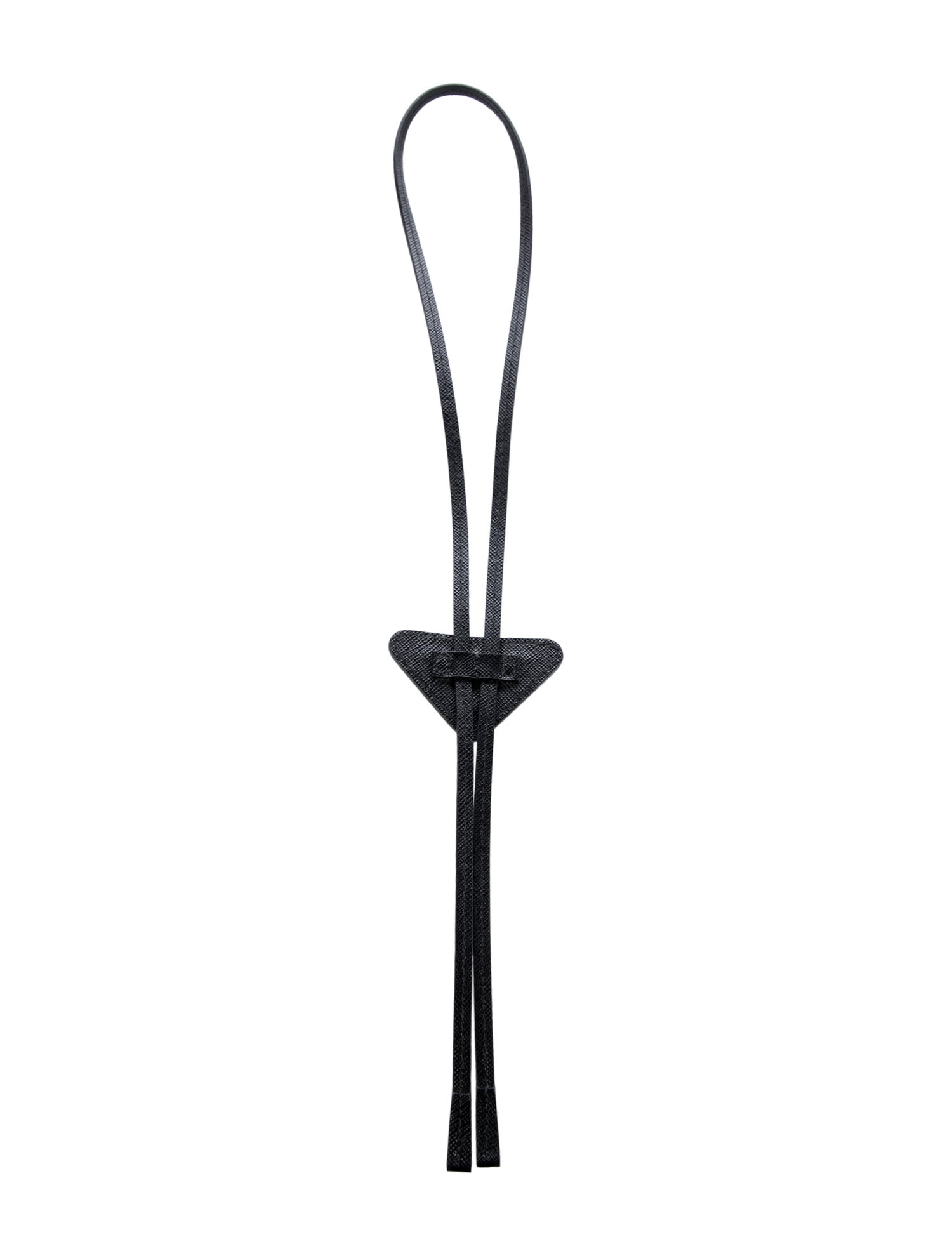 Prada Men's Saffiano Leather Bolo Tie