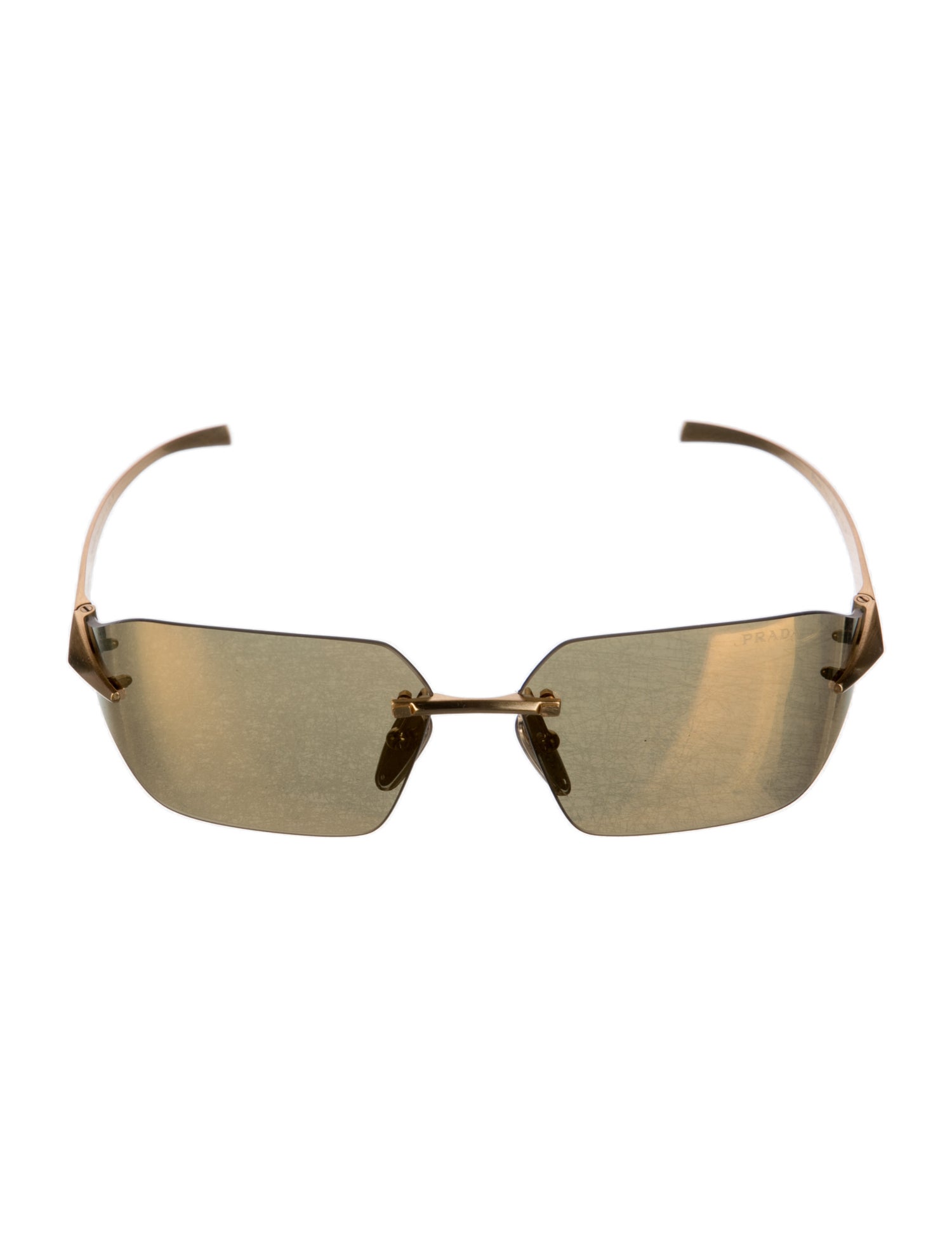 Prada Square Tinted Sunglasses