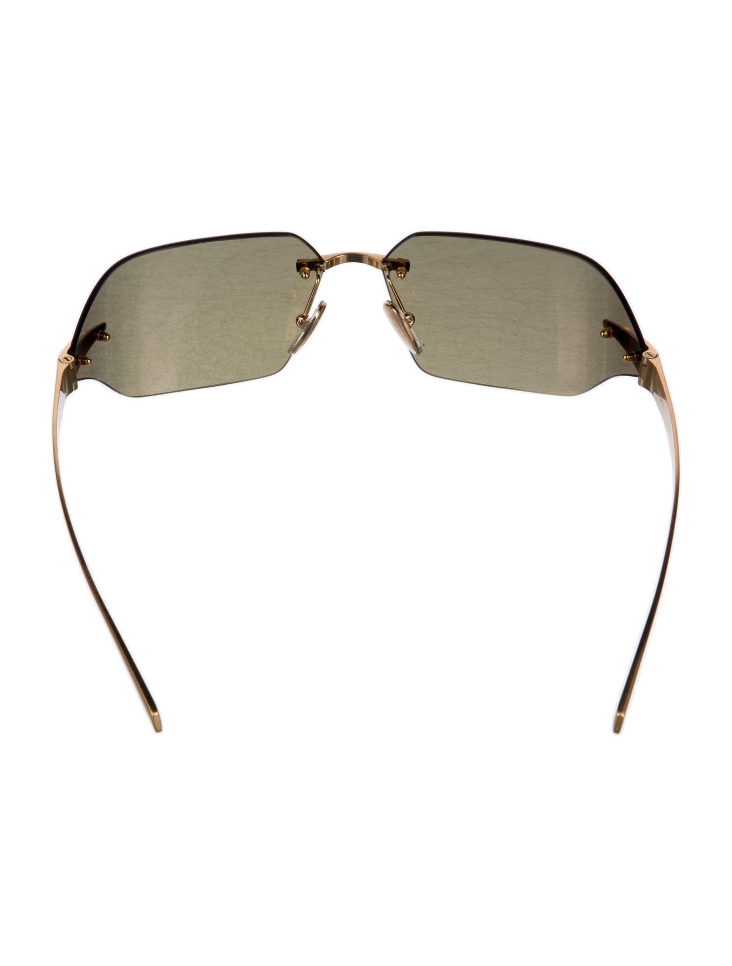 Prada Square Tinted Sunglasses