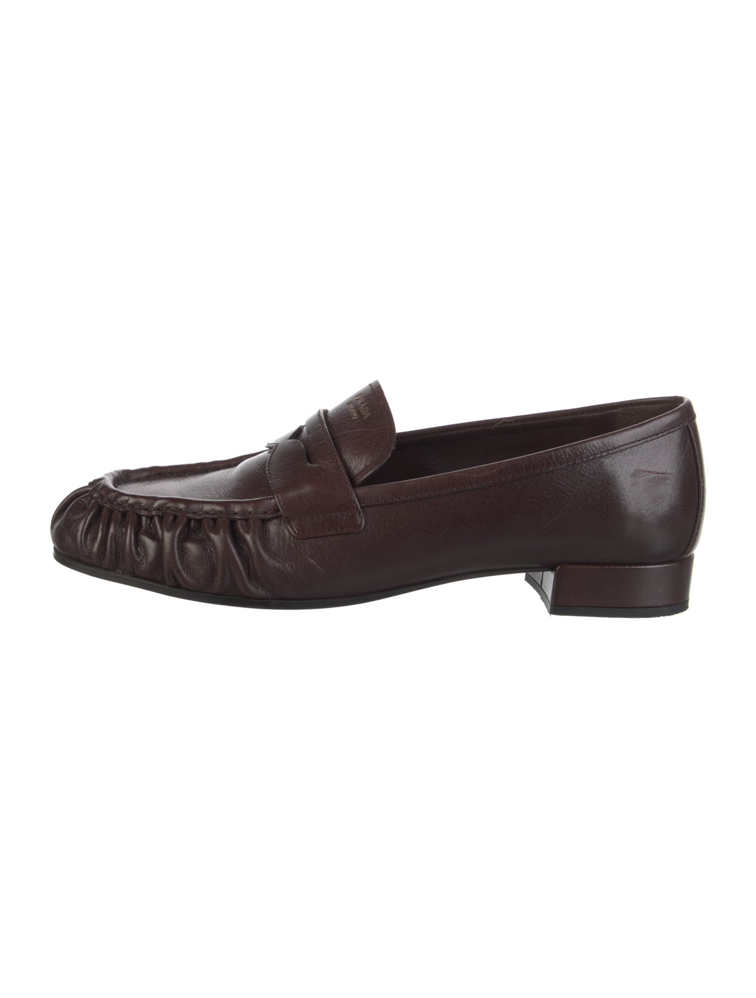 Prada Leather Loafers