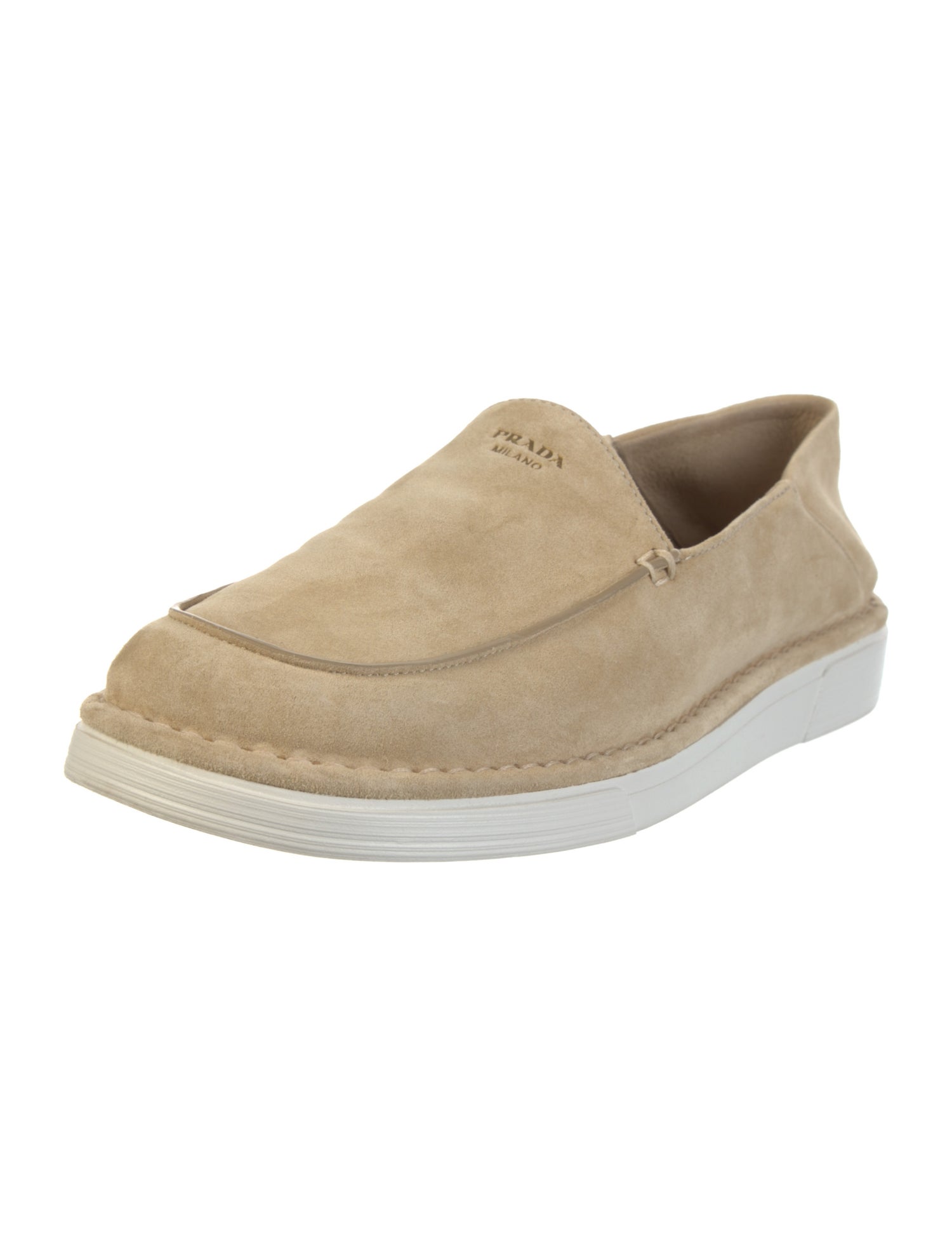 Prada Suede Loafers