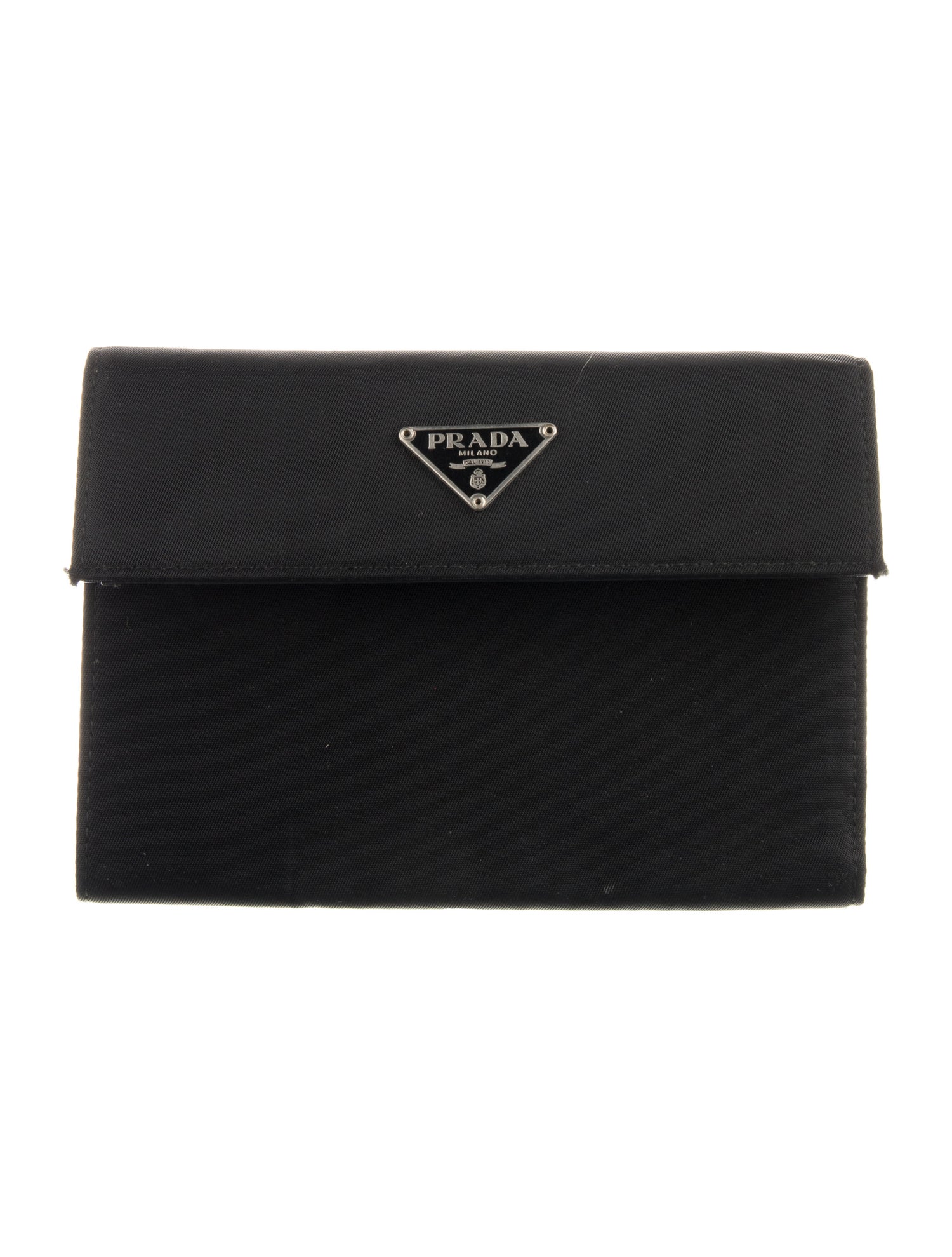 Prada Tessuto Compact Wallet