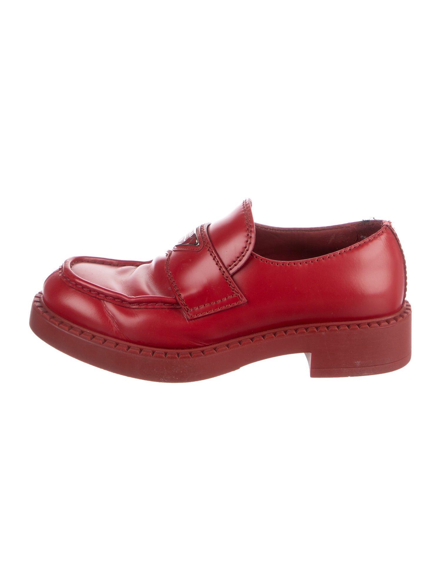 Prada Leather Loafers
