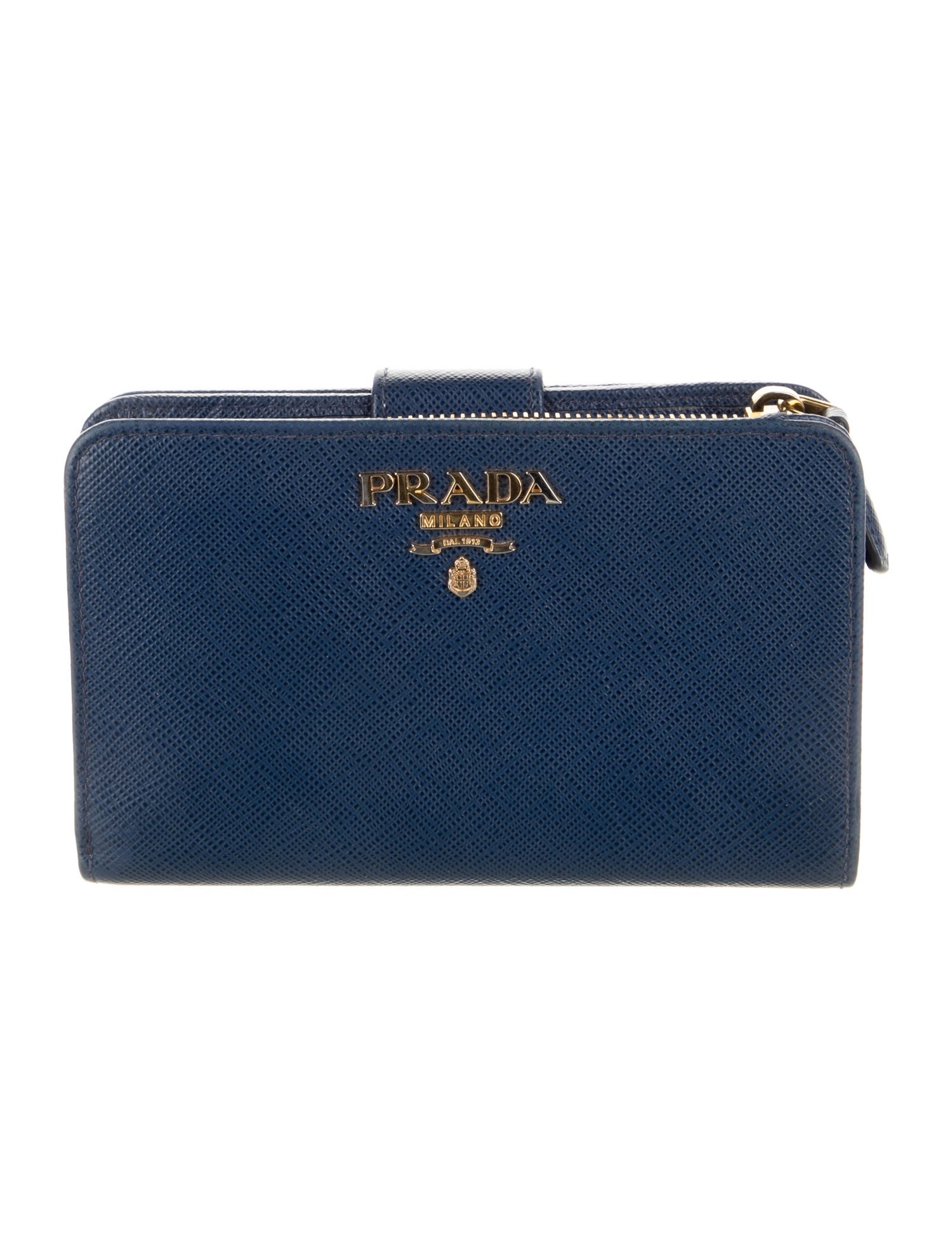 Prada Saffiano Lux Leather French Purse