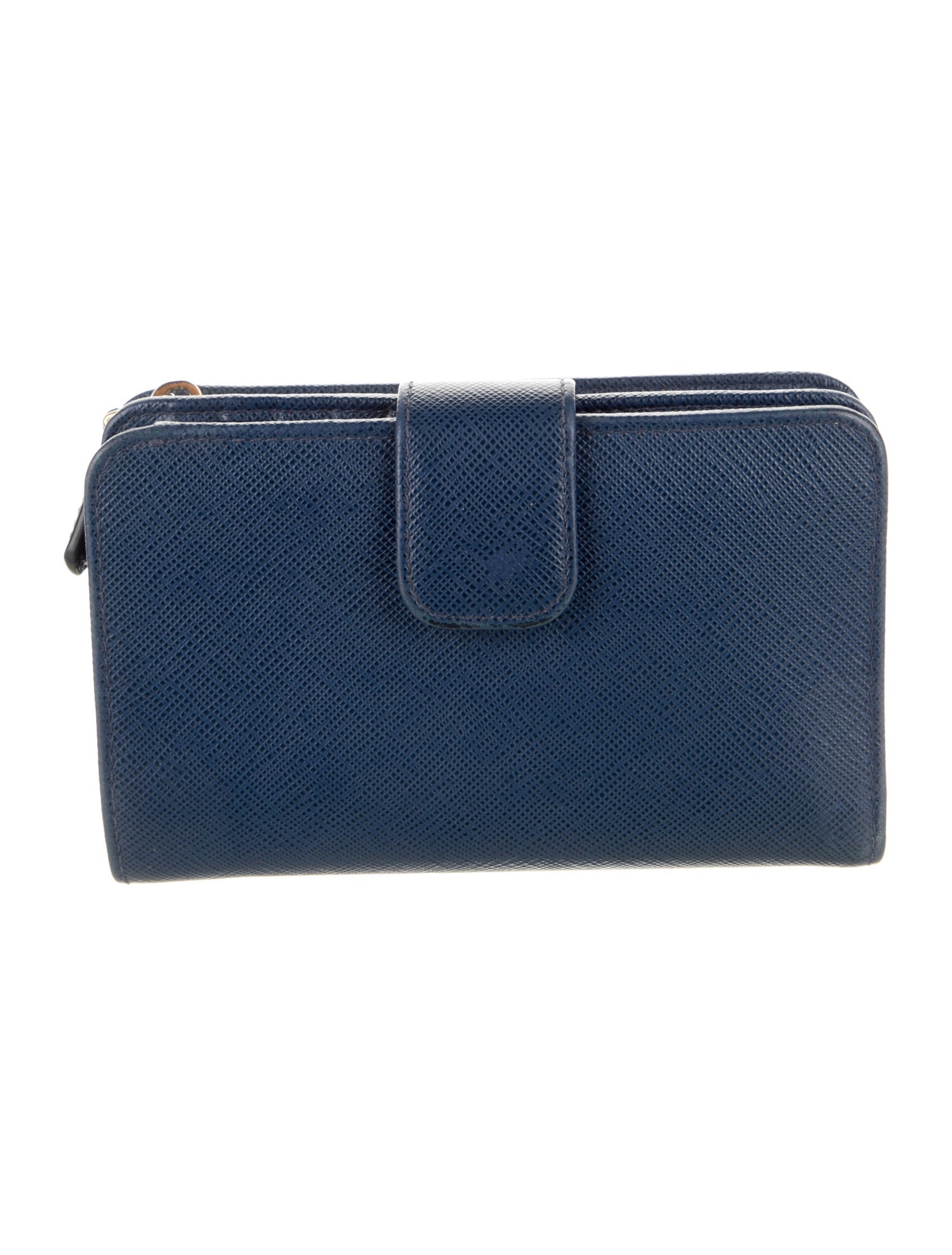 Prada Saffiano Lux Leather French Purse