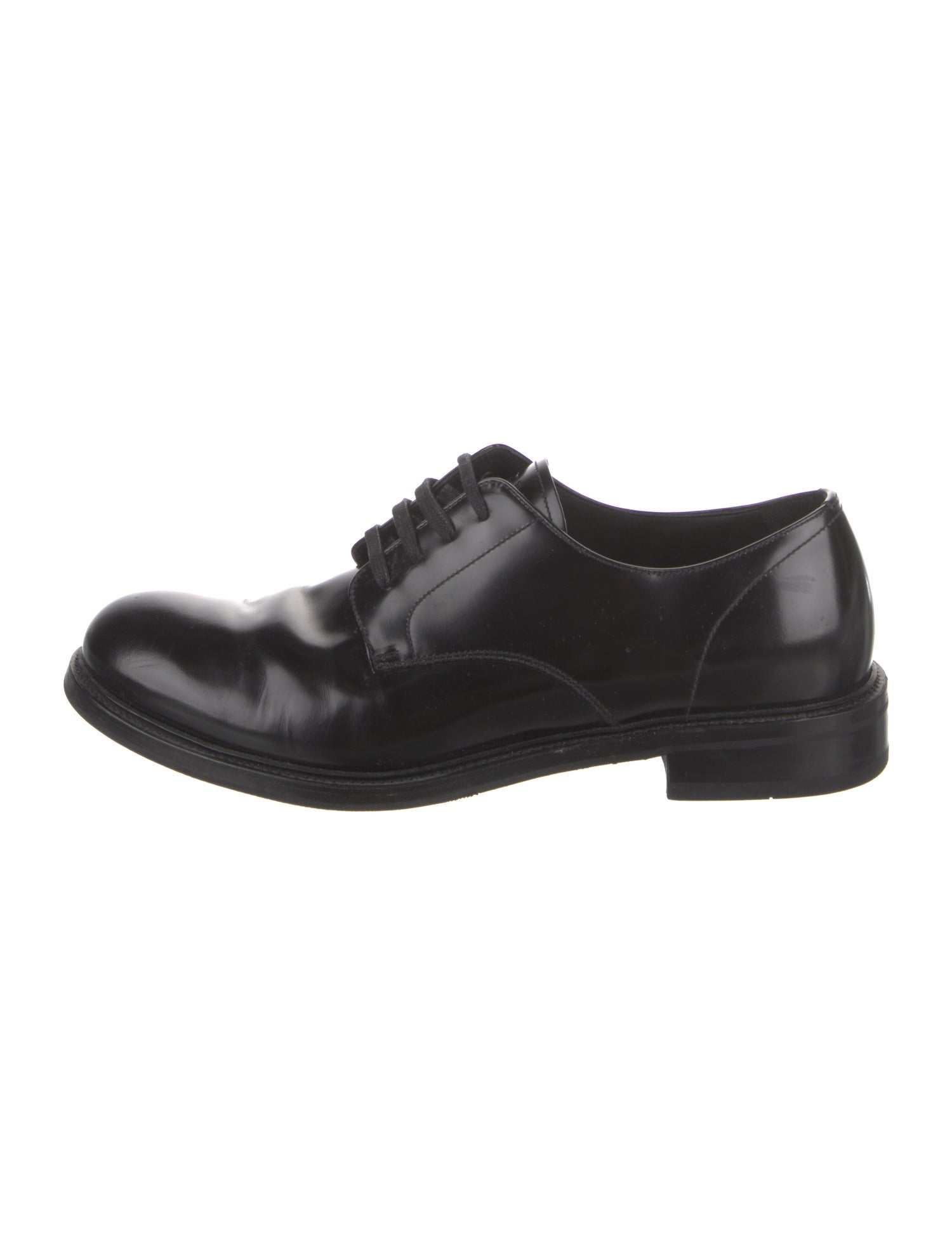 Prada Patent Leather Derby Shoes