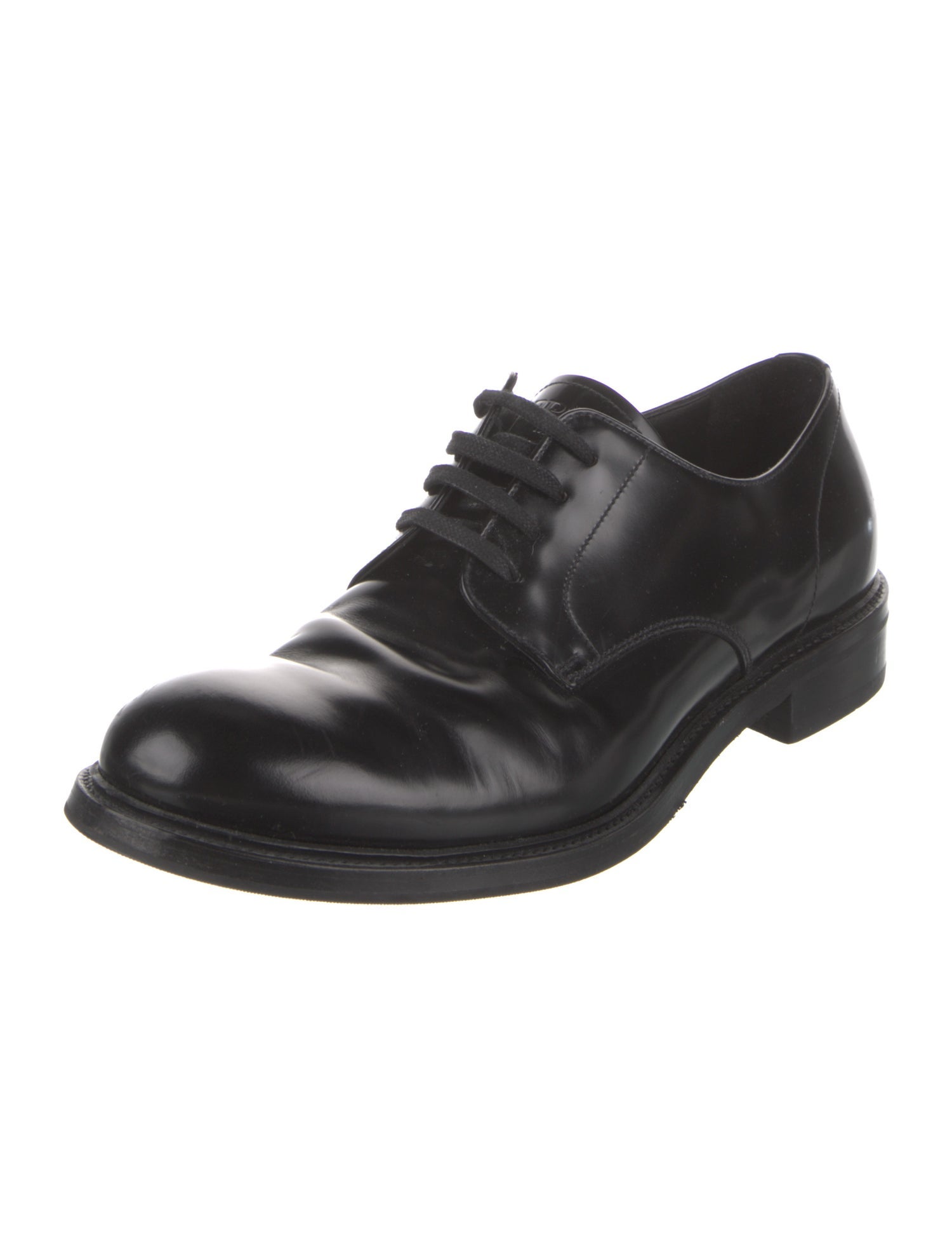 Prada Patent Leather Derby Shoes
