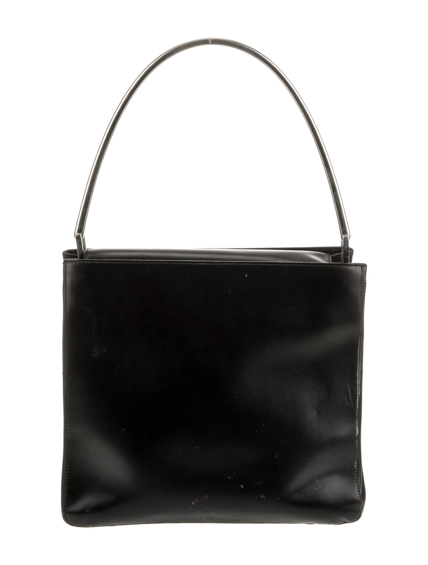 Prada City Calf Leather Top Handle Bag