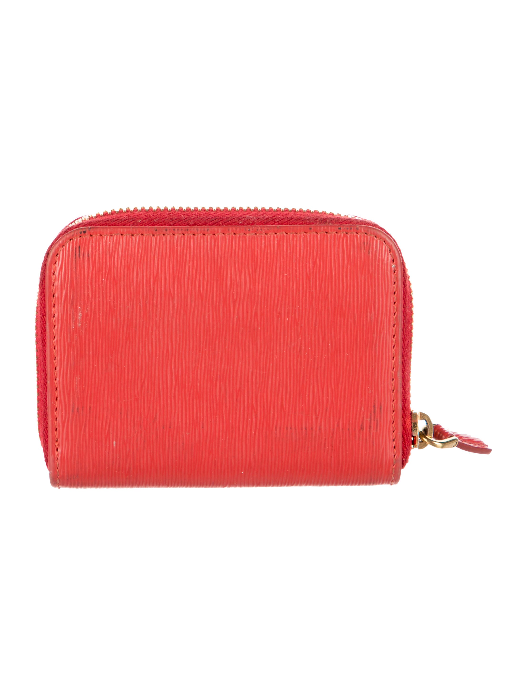 Prada Vitello Move Leather Compact Wallet