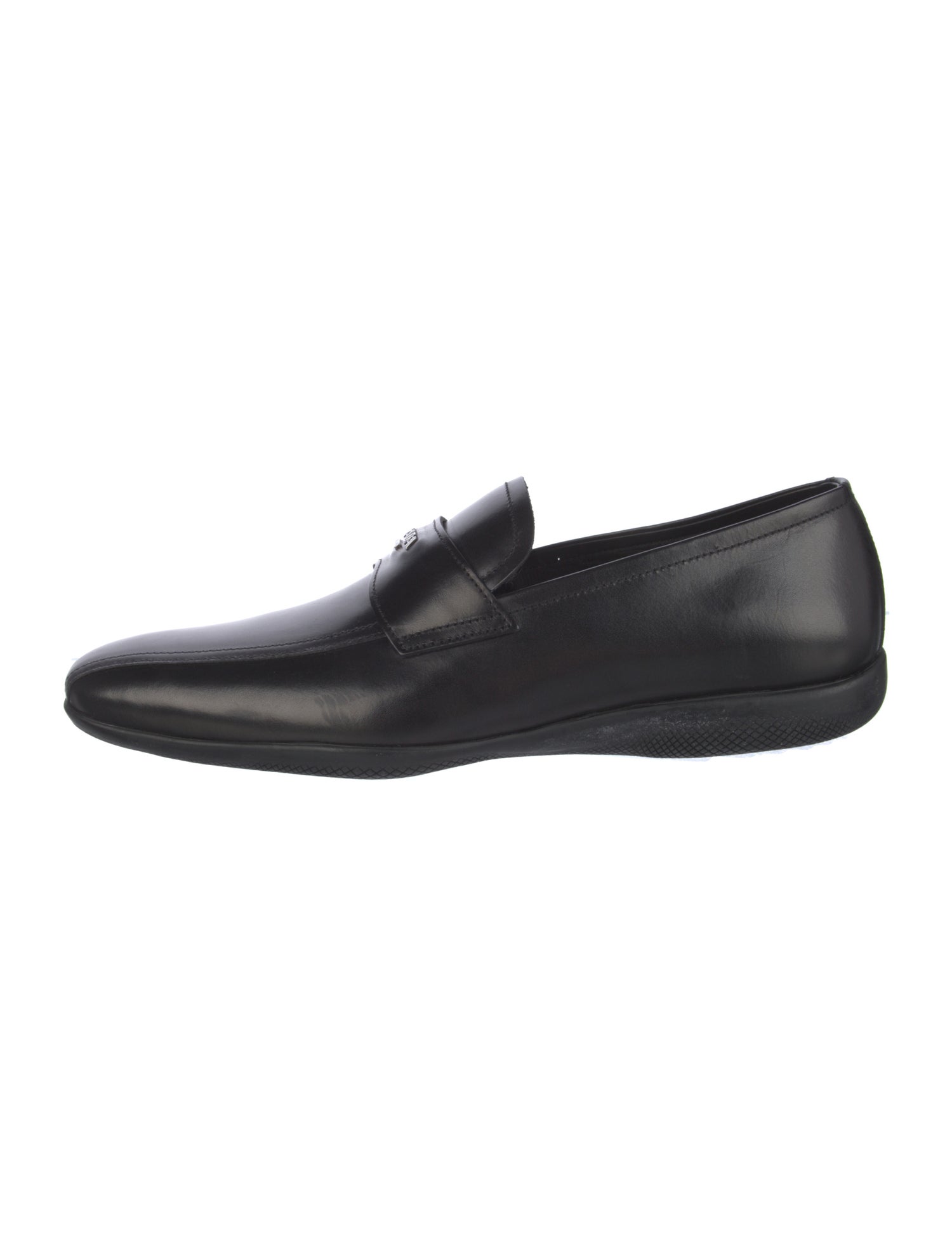 Prada Leather Monk Straps