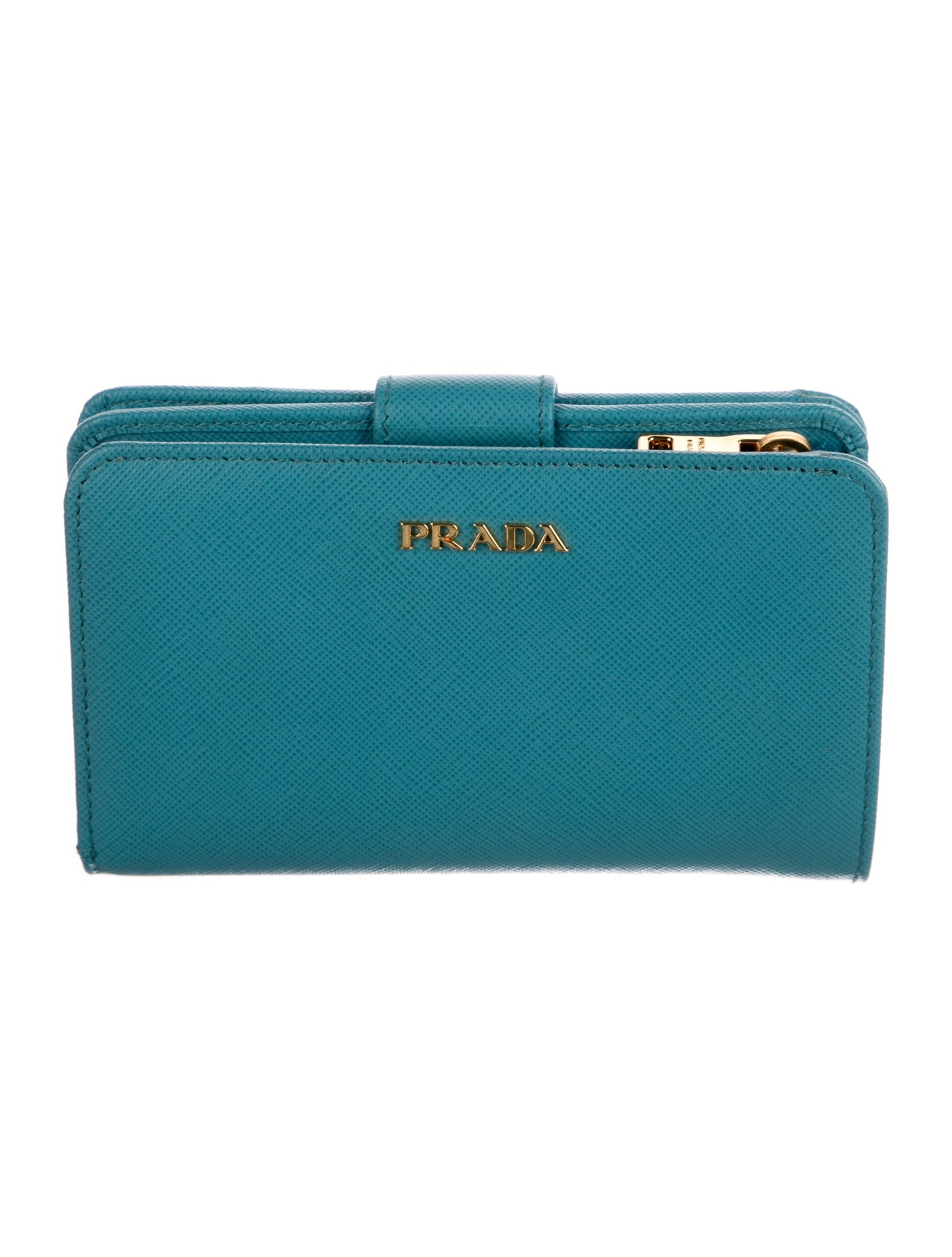 Prada Saffiano Lux Leather French Purse