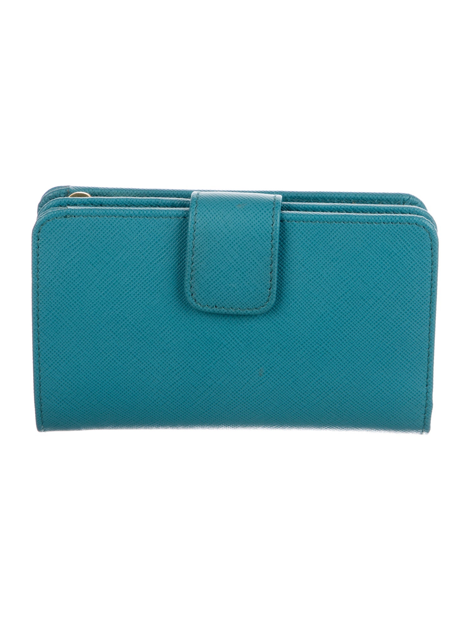 Prada Saffiano Lux Leather French Purse