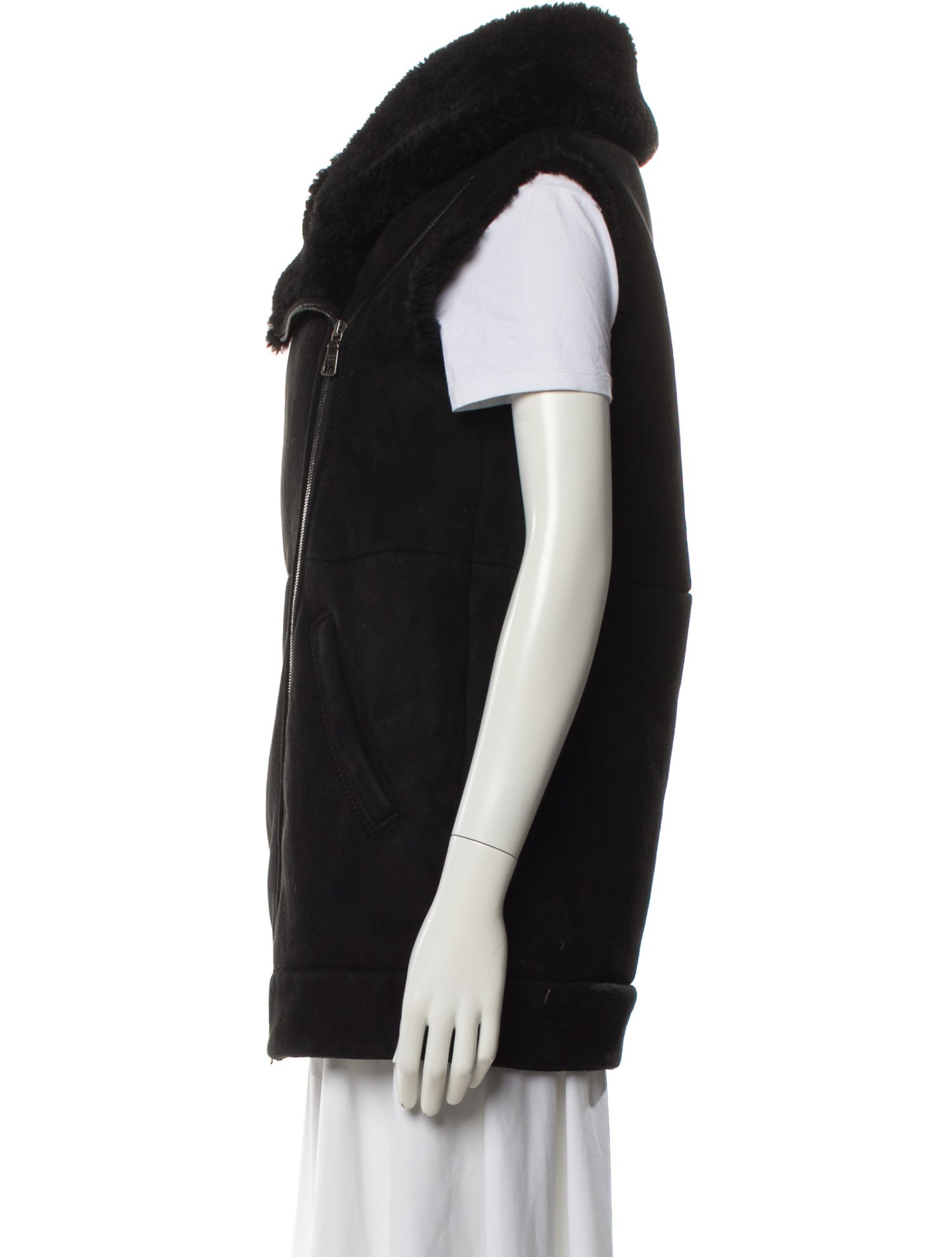 Prada Vintage 2011 Fur Vest