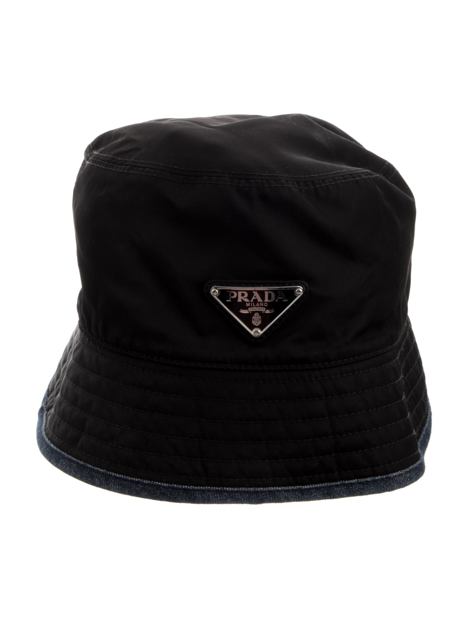 Prada Logo Bucket Hat