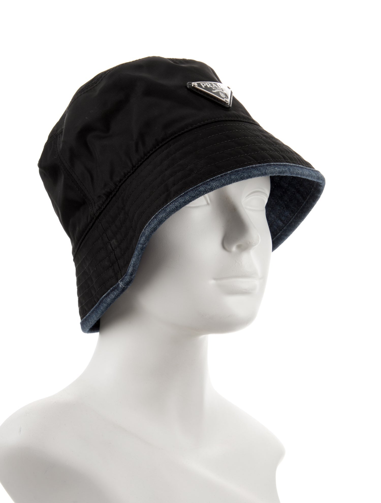 Prada Logo Bucket Hat