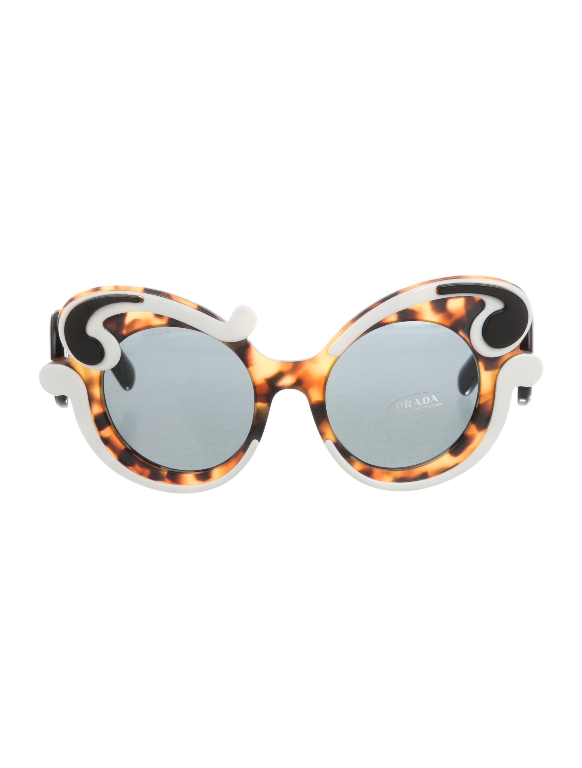 minimal baroque prada sunglasses
