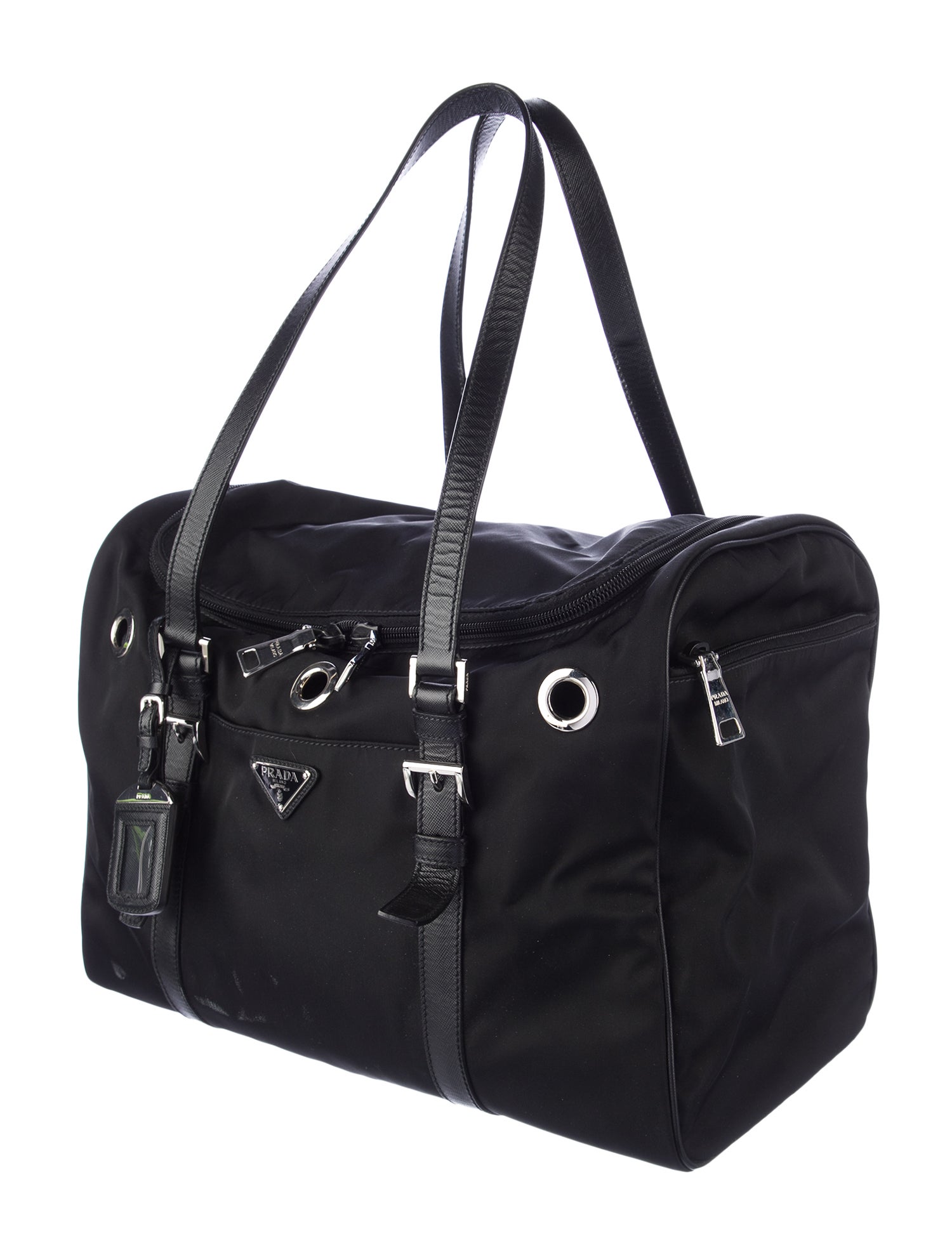 Prada Nylon Small Pet Carrier