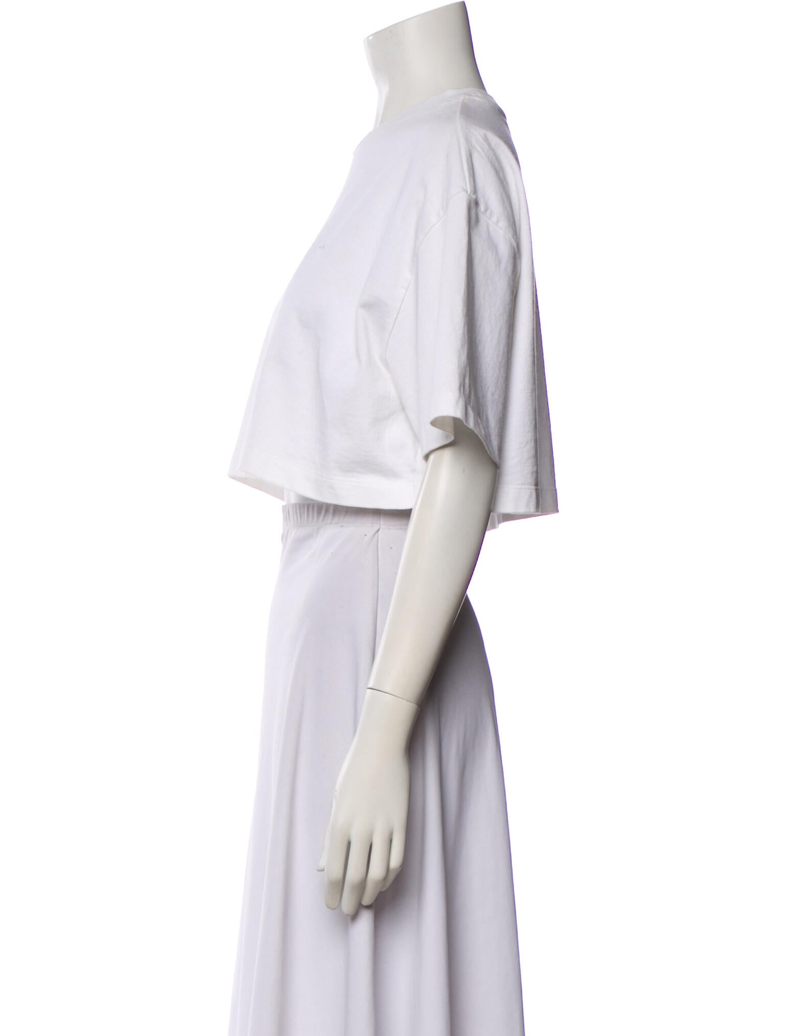 Prada 2022 Crew Neck Crop Top