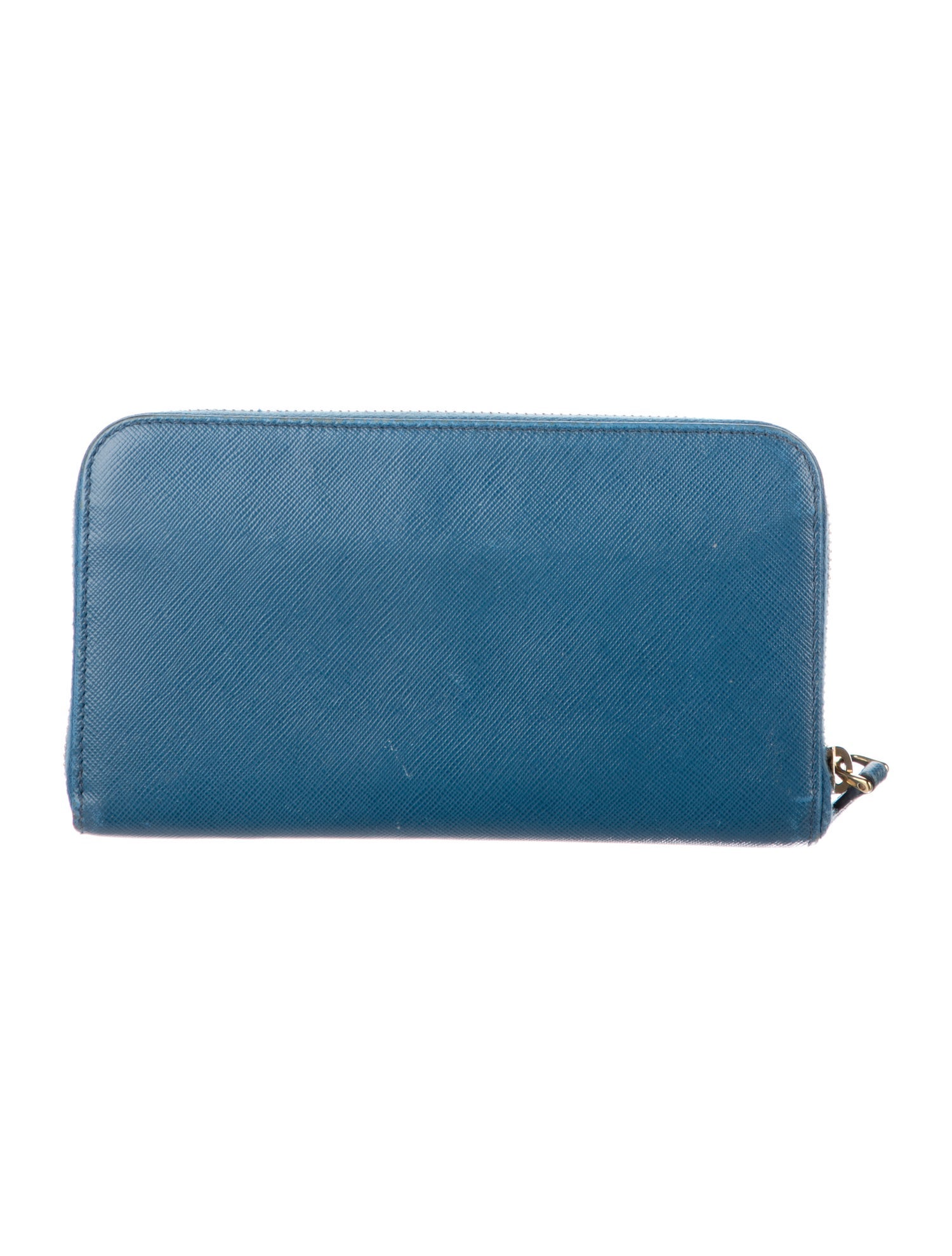 Prada Saffiano Metal Leather Continental Wallet