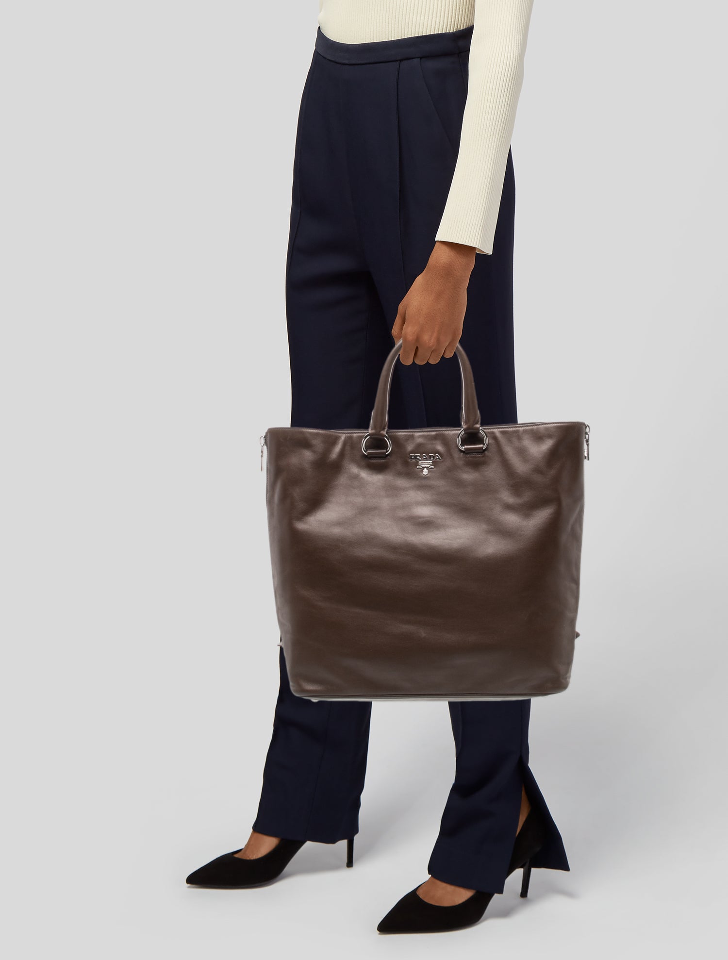 Prada Leather Tote