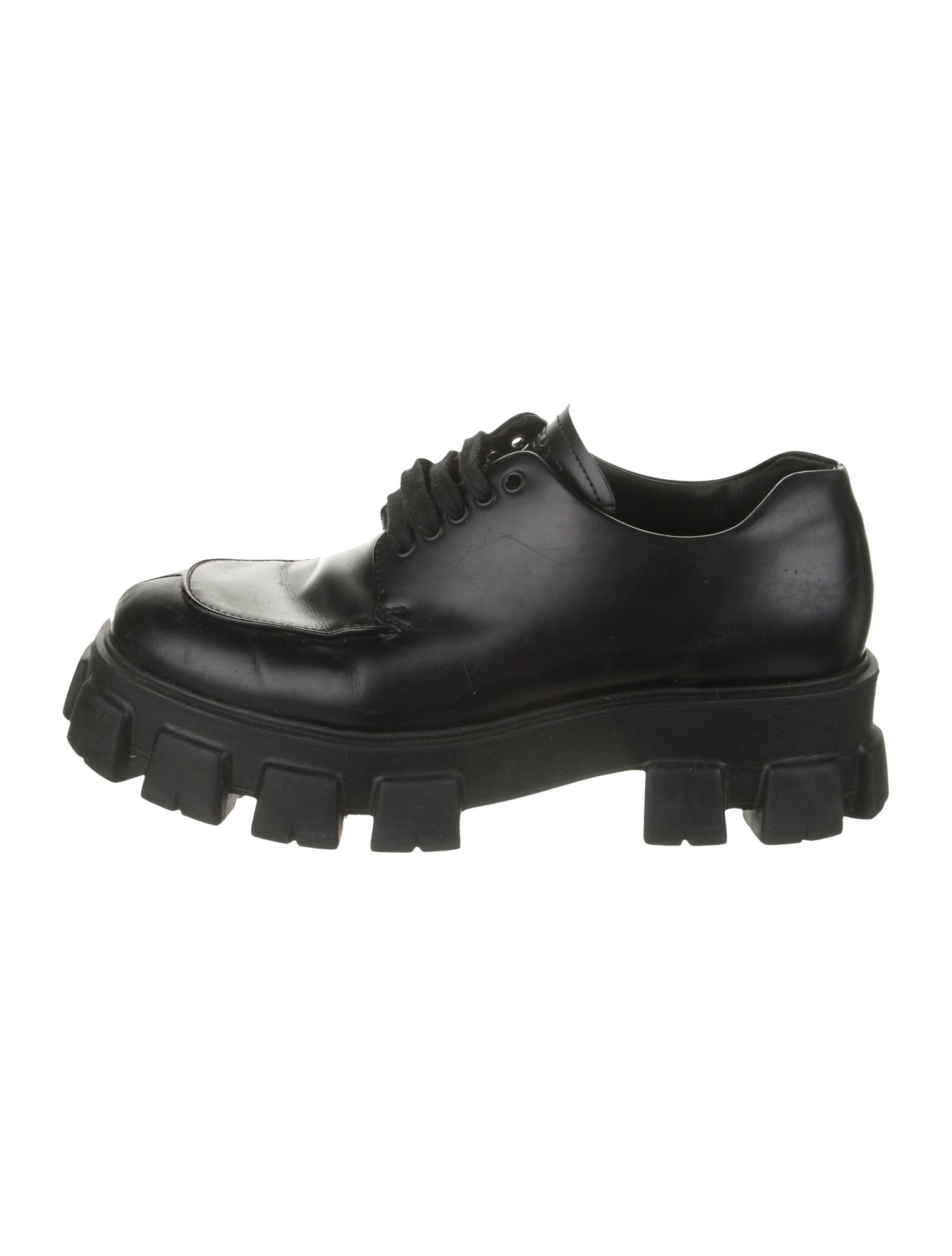 Prada Leather Chunky Sneakers