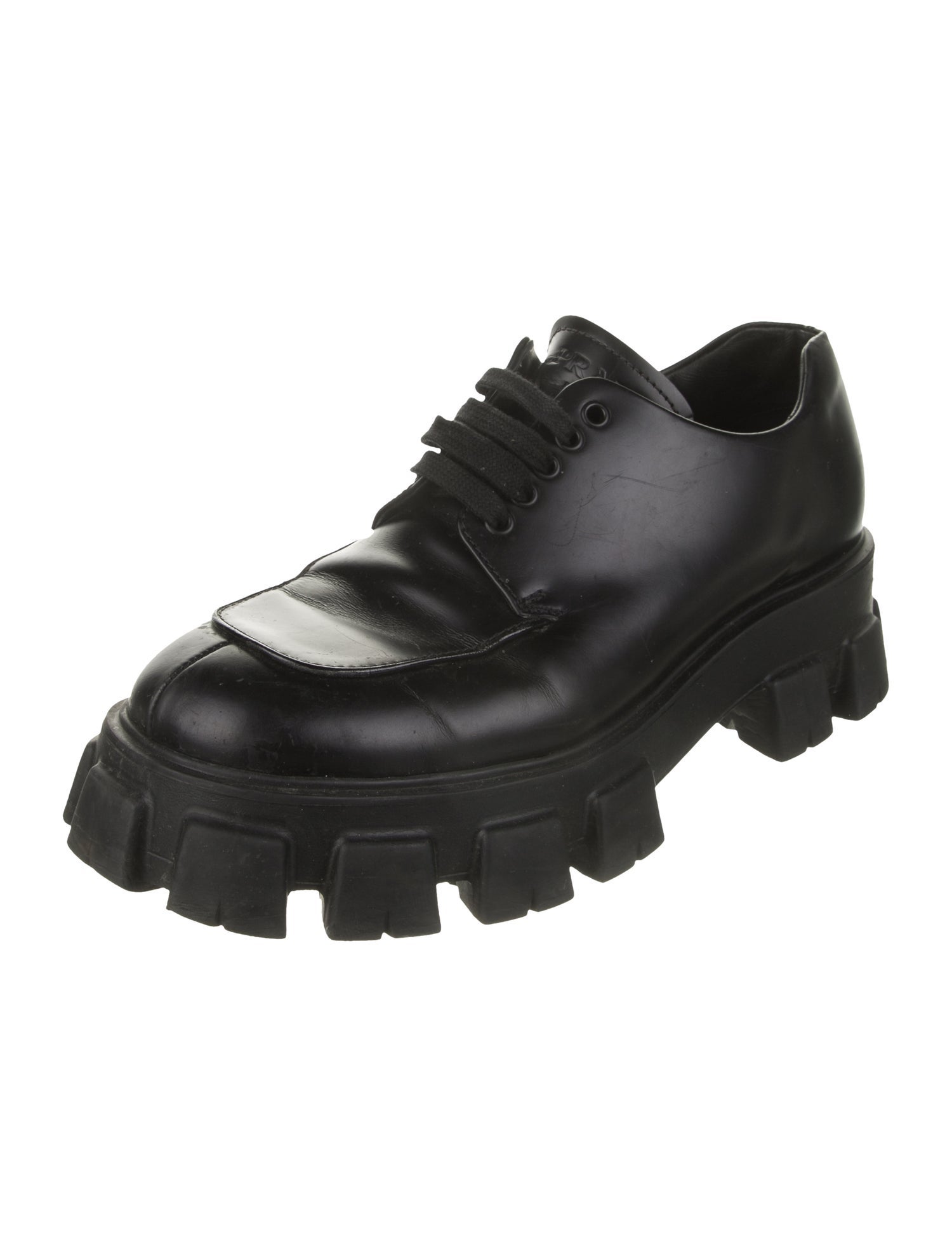 Prada Leather Chunky Sneakers