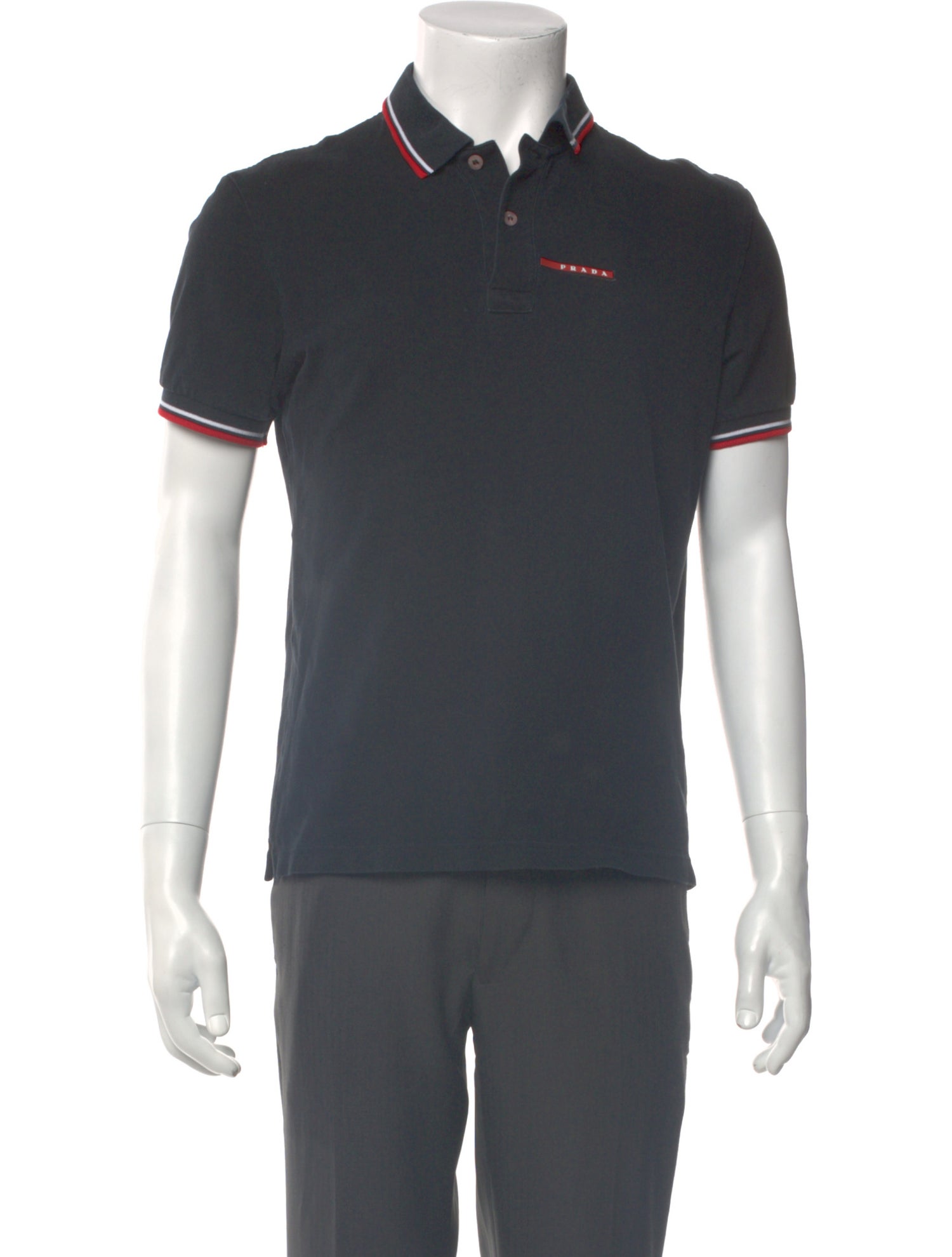 Prada 2013 Crew Neck Polo Shirt