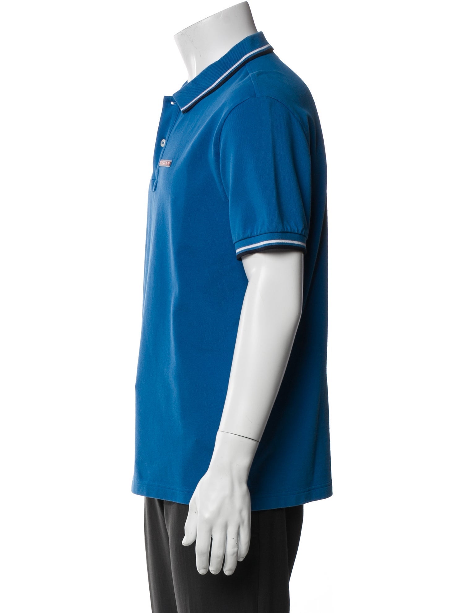 Prada 2016 Graphic Print Polo Shirt