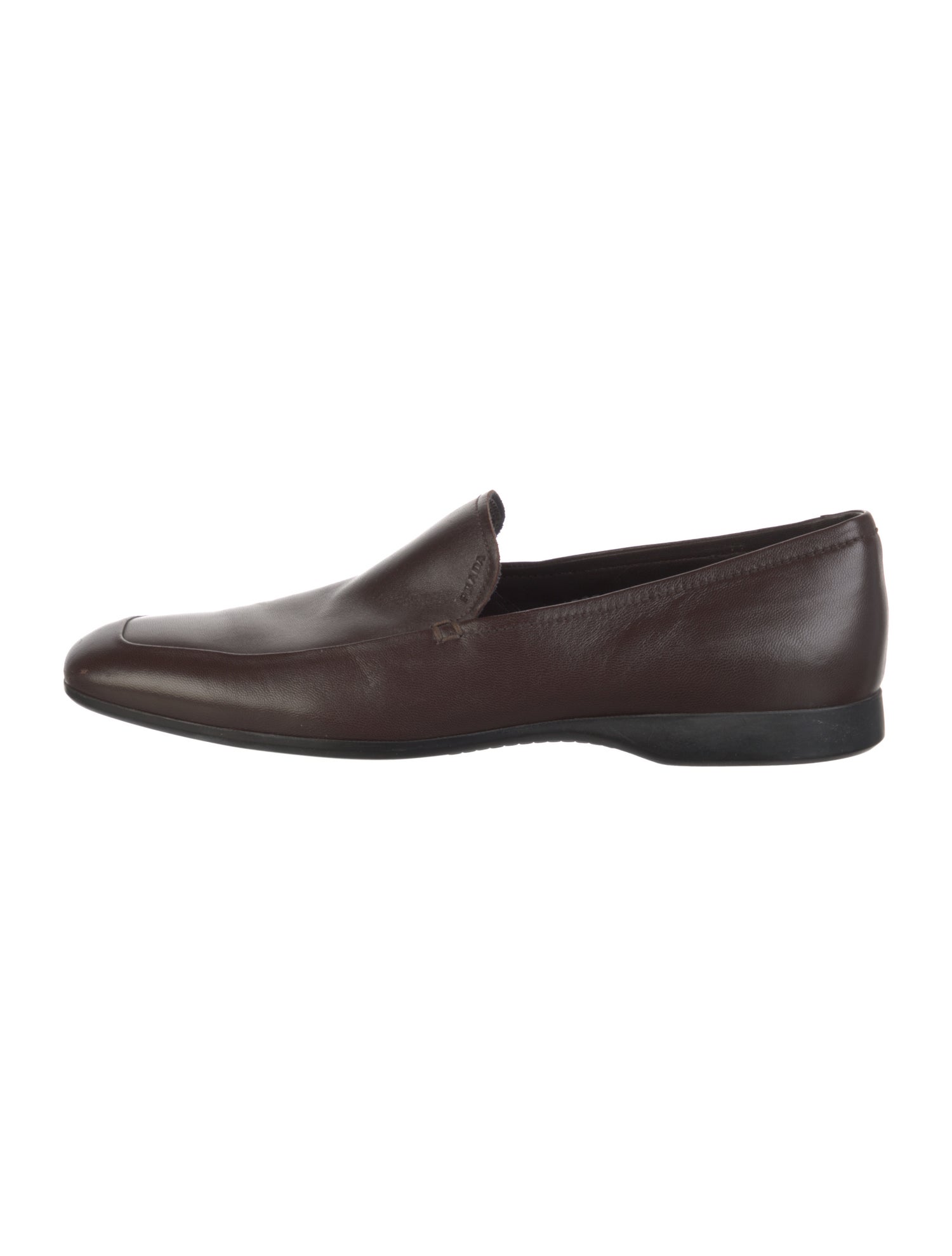 Prada Leather Monk Straps