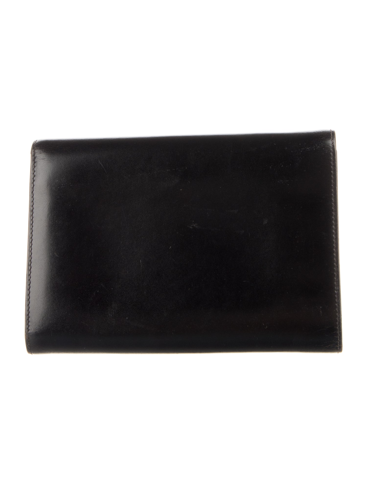 Prada City Calf Leather Compact Wallet