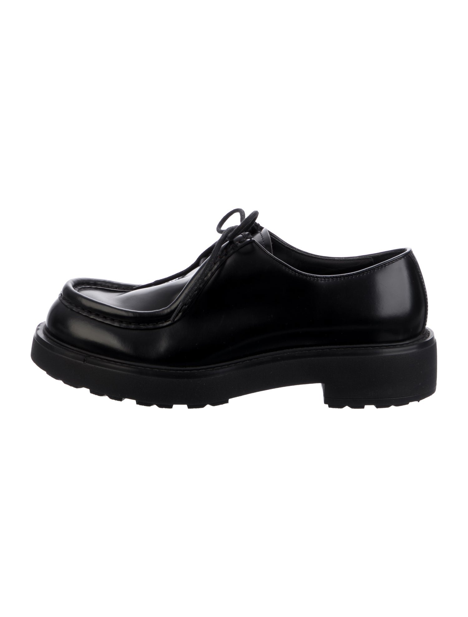 Prada Patent Leather Derby Shoes