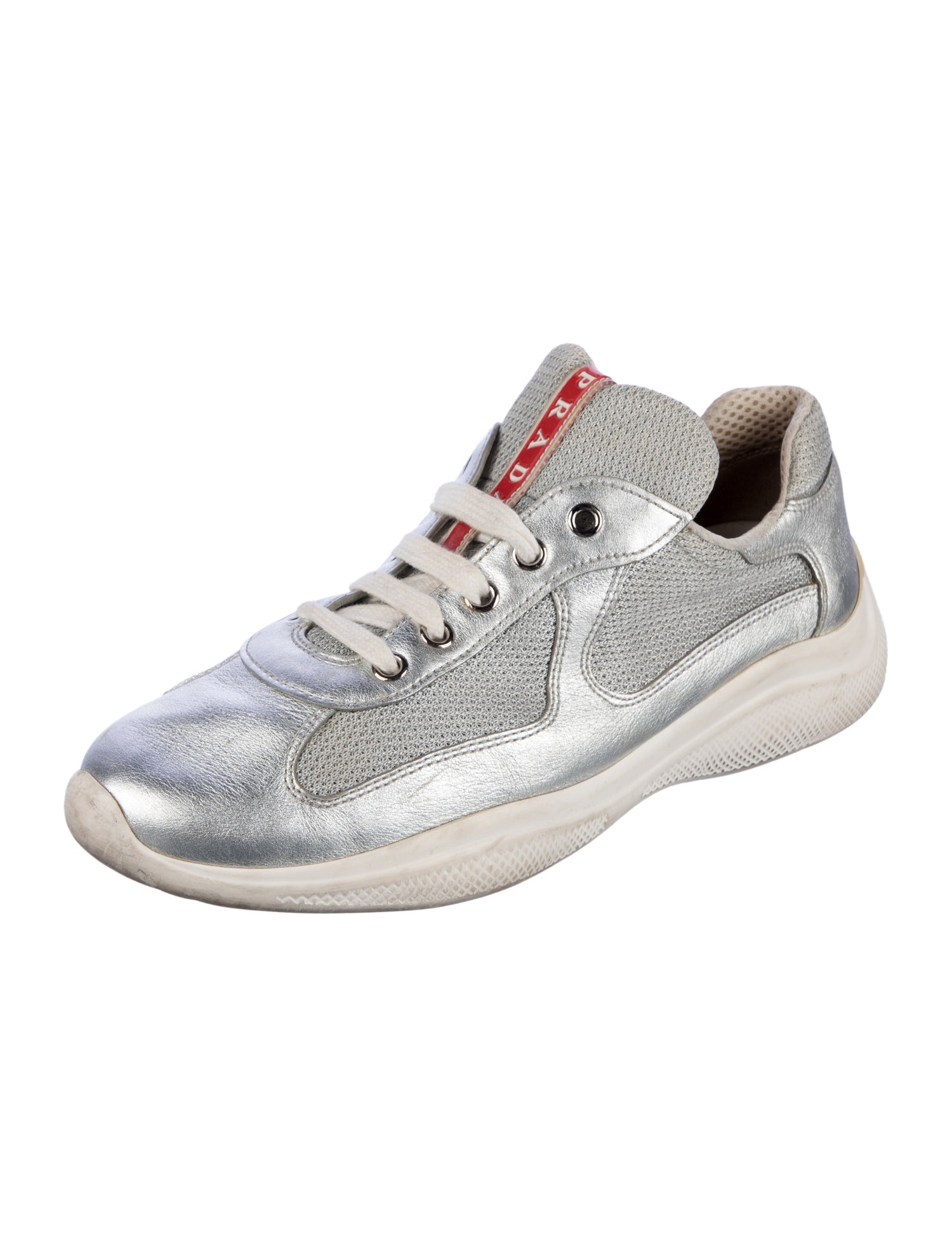 Prada Sport Leather Sneakers