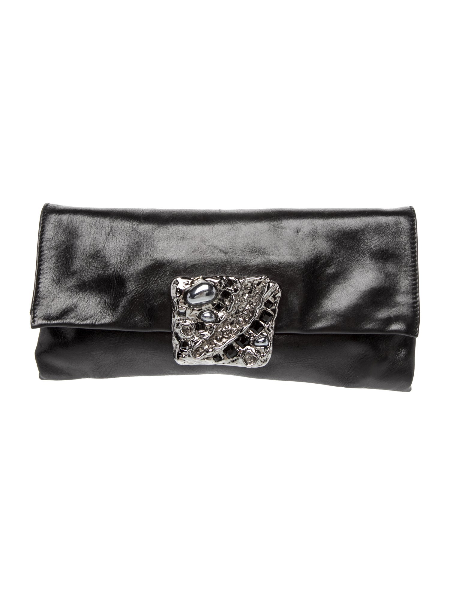 Prada Vitello Leather Clutch