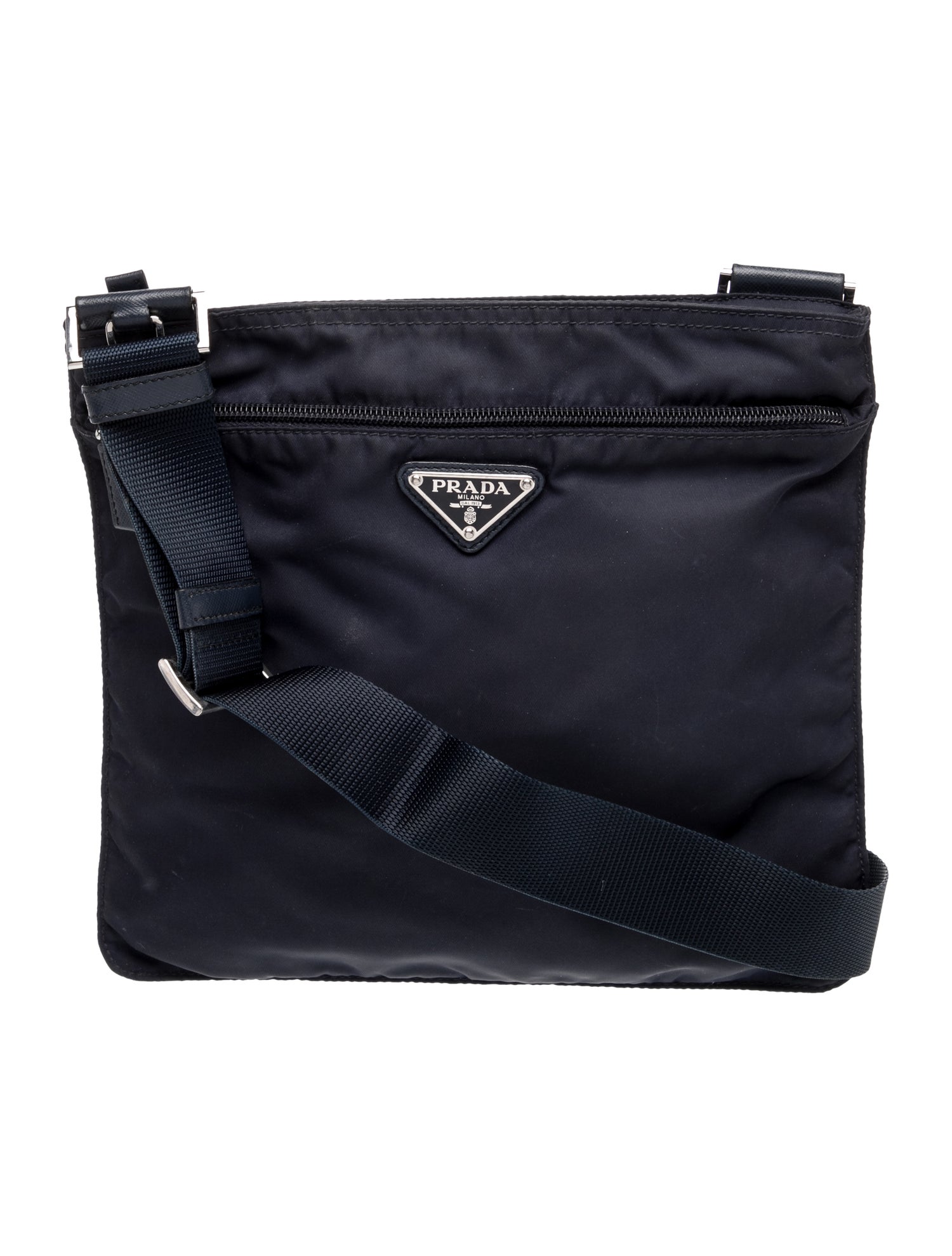 Prada Saffiano Leather Messenger Bag
