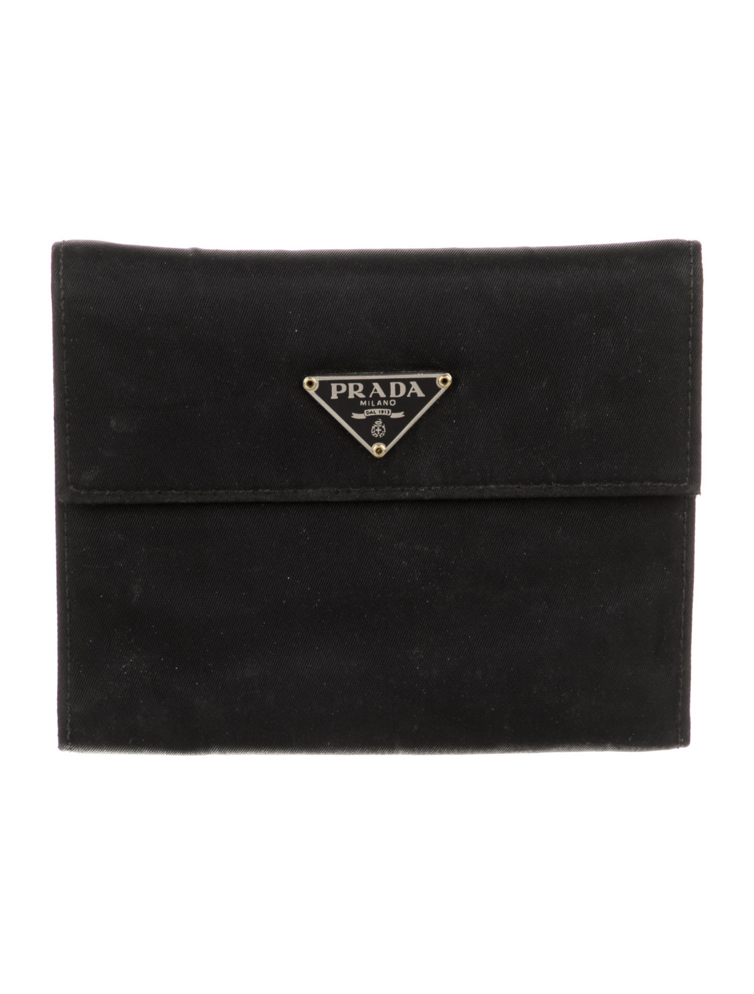 Prada Tessuto Compact Wallet