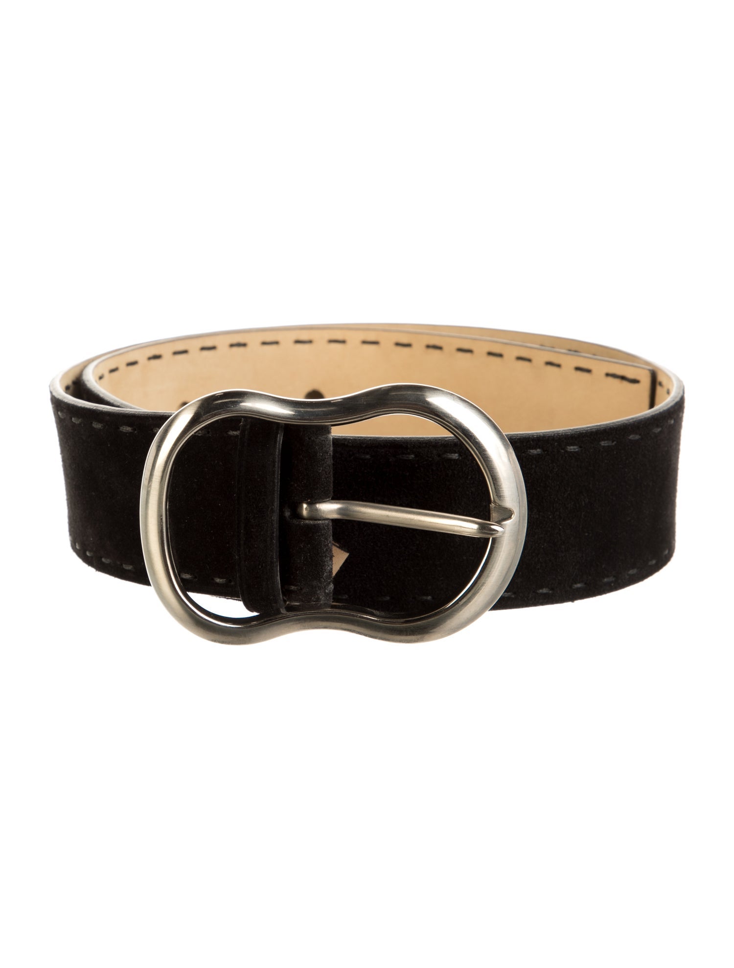 Prada Scamosciato Suede Belt