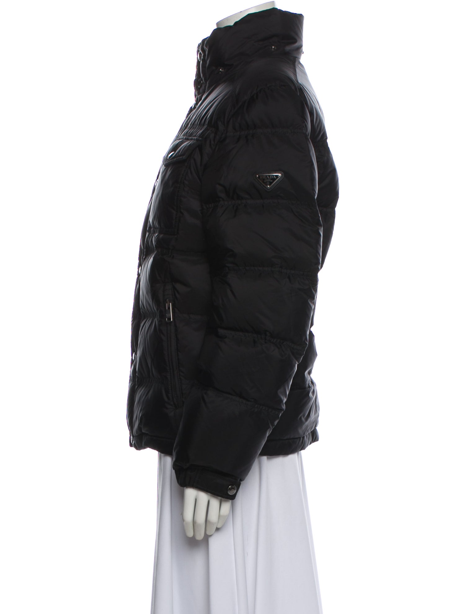 Prada 2021 Re-Nylon Puffer Coat