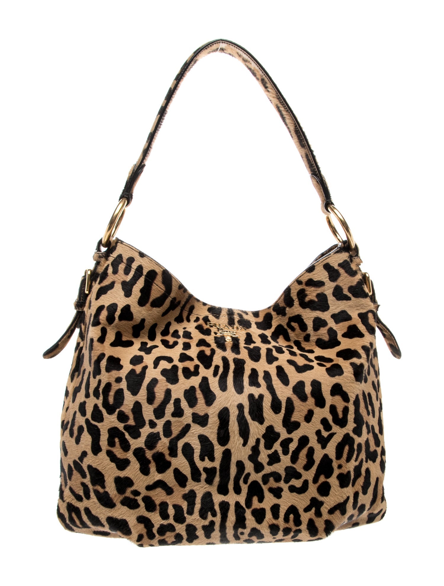 Prada Ponyhair Top Handle Bag